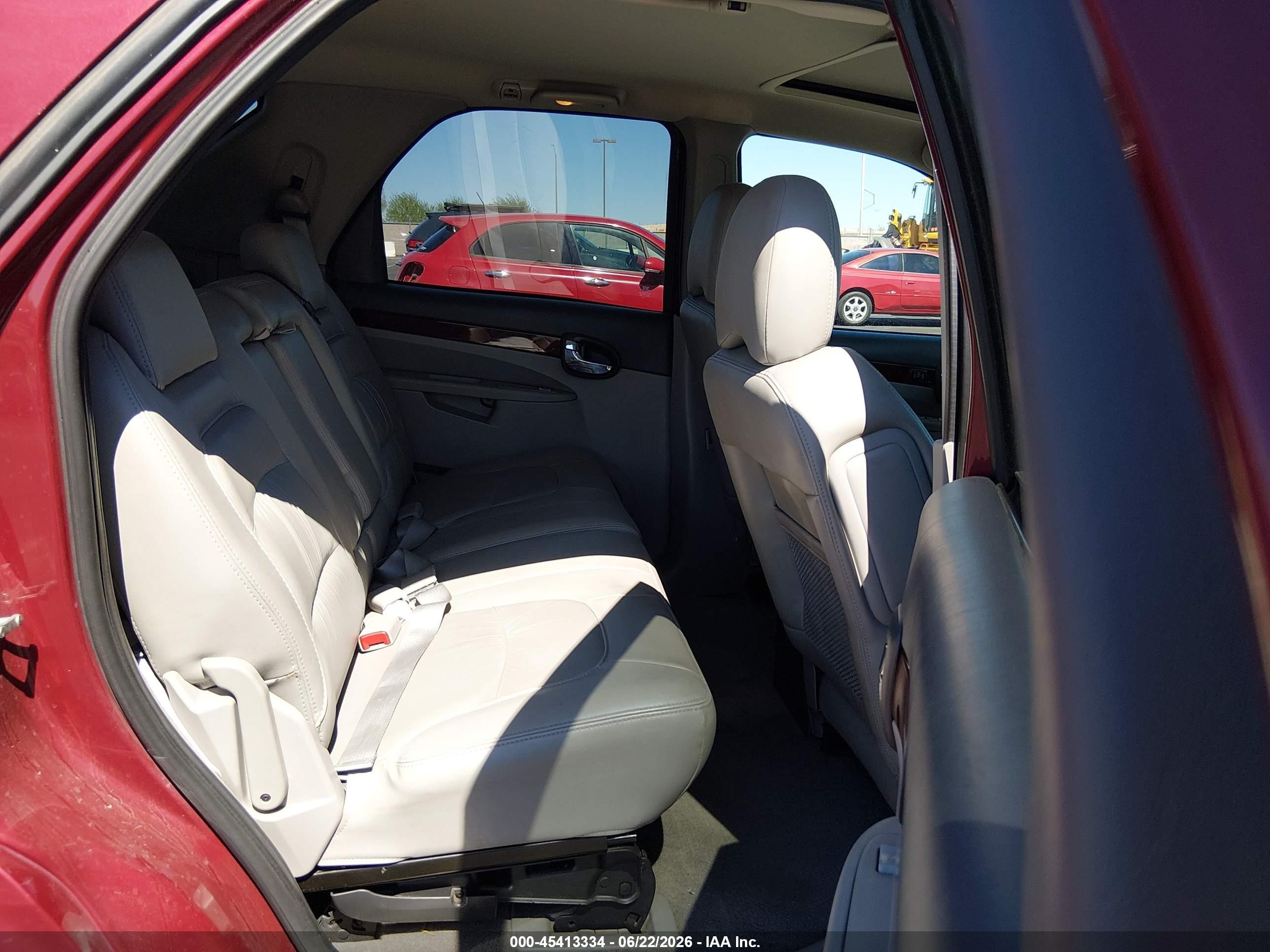 2006 Buick Rendezvous Cx Red vin: 3G5DB03L86S602459
