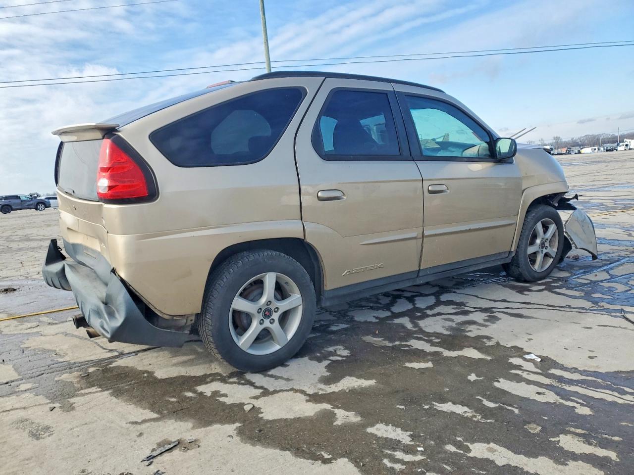 2005 Pontiac Aztek Cream vin: 3G7DA03E25S529017
