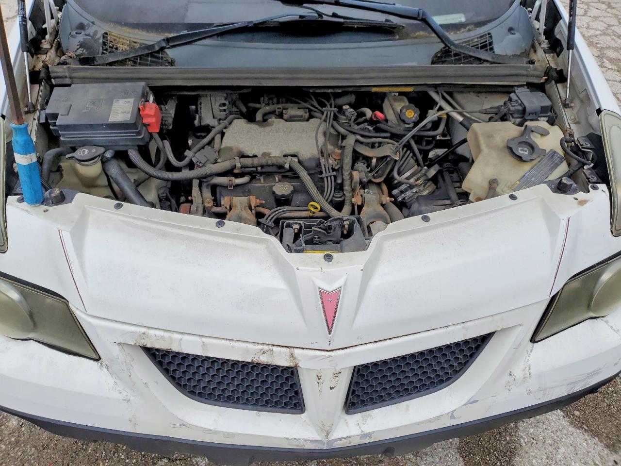 2003 Pontiac Aztek Белый vin: 3G7DA03E33S547913