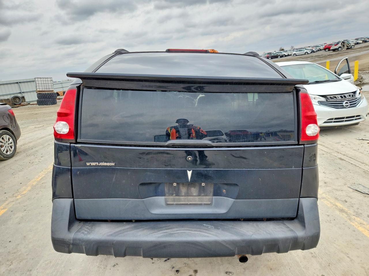 2003 Pontiac Aztek Black vin: 3G7DA03E33S602215