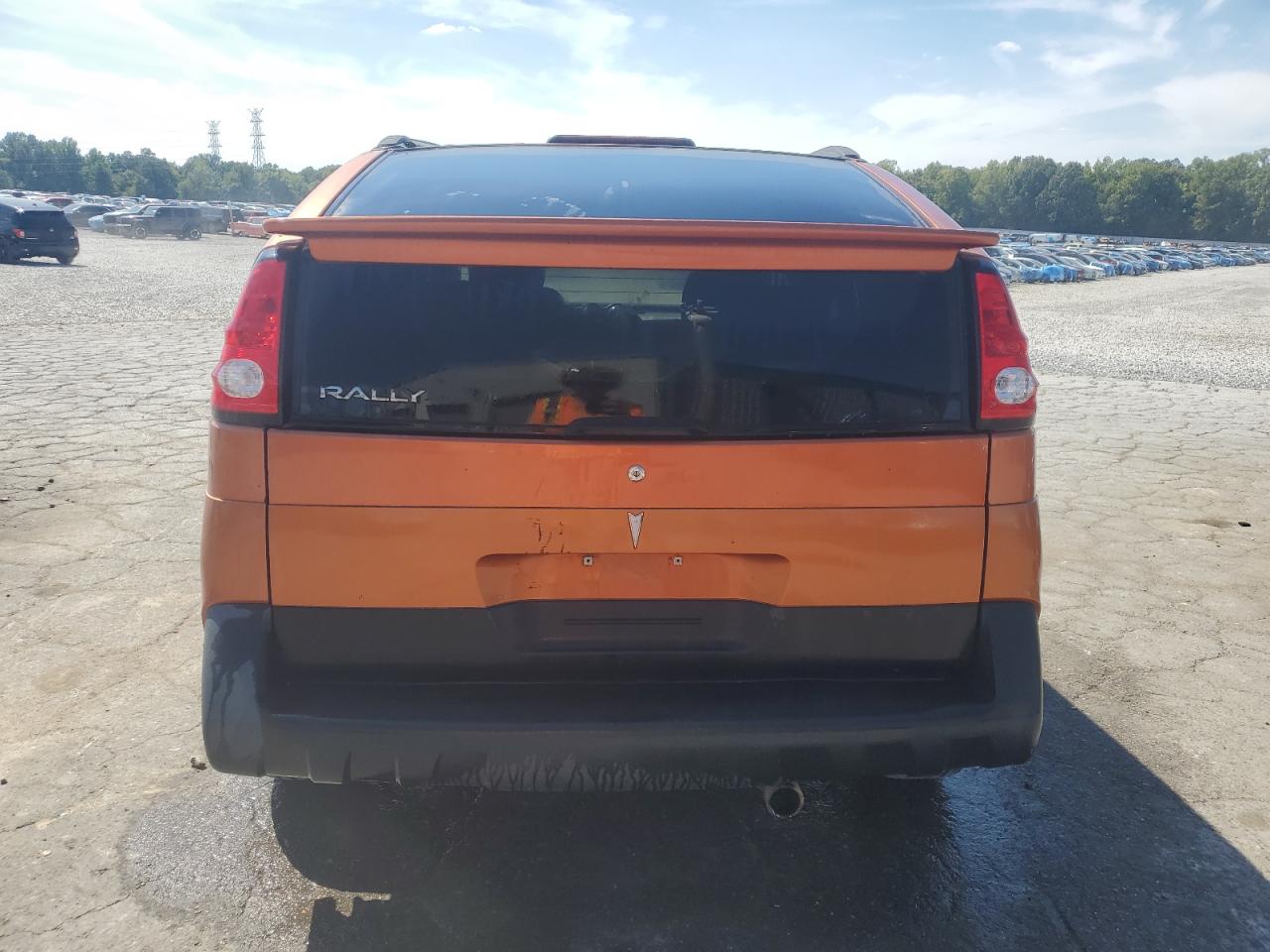 2005 Pontiac Aztek Orange vin: 3G7DA03E35S506782