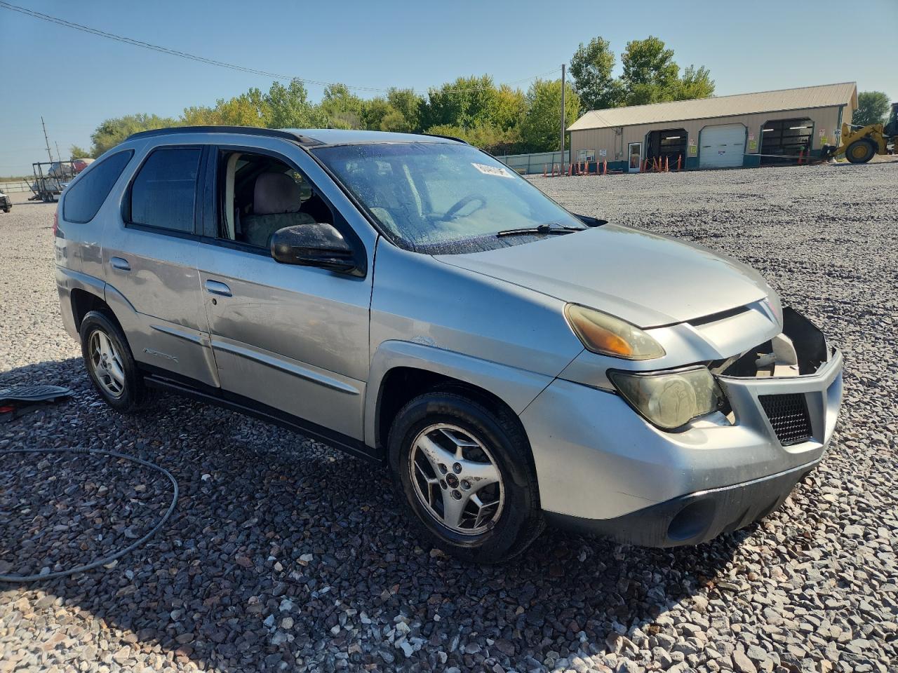 2003 Pontiac Aztek Silver vin: 3G7DA03E43S594674