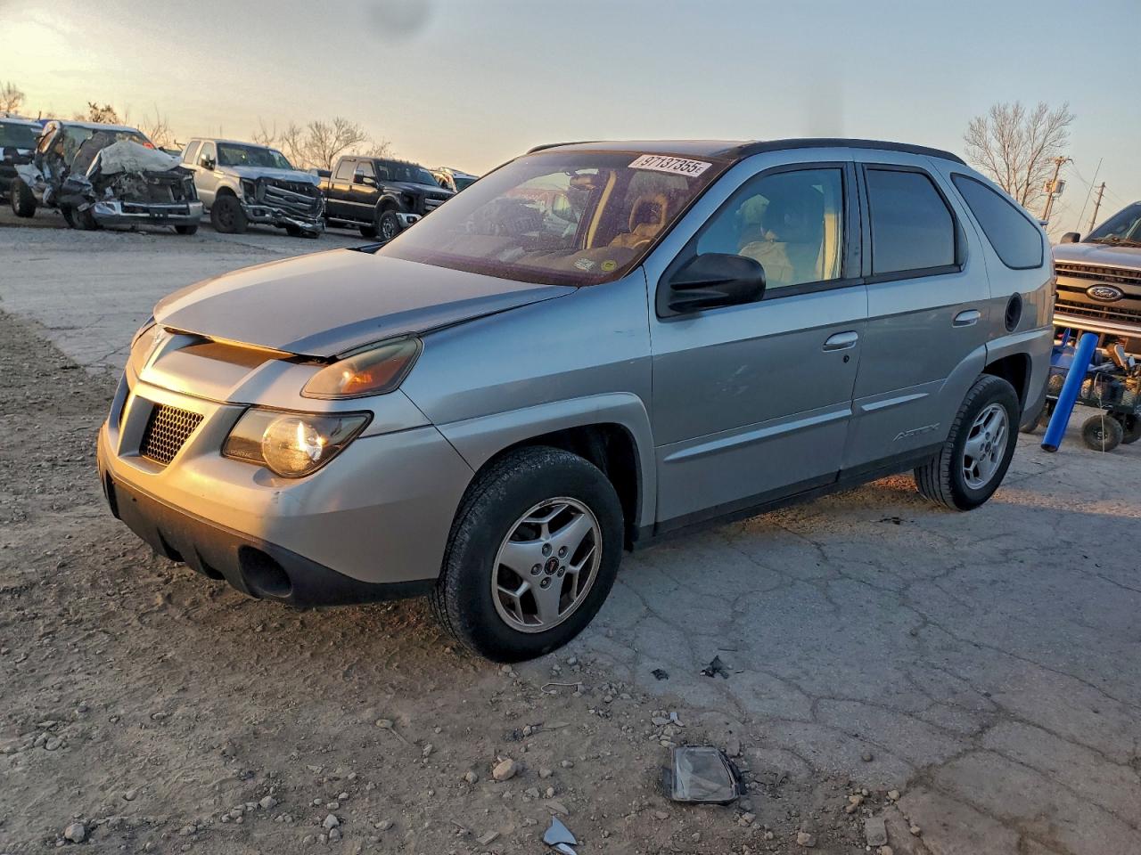 2003 Pontiac Aztek Серебряный vin: 3G7DA03E53S555995
