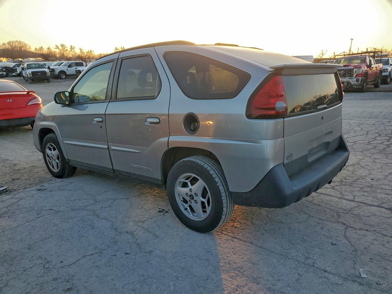 2003 Pontiac Aztek Silver vin: 3G7DA03E53S555995
