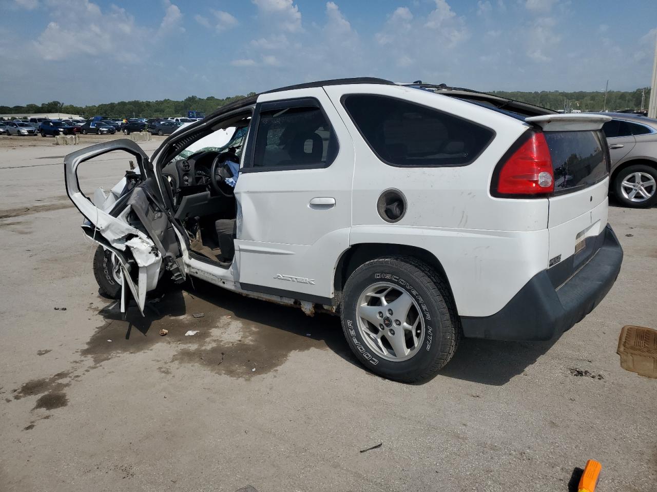 2003 Pontiac Aztek White vin: 3G7DA03E53S597664