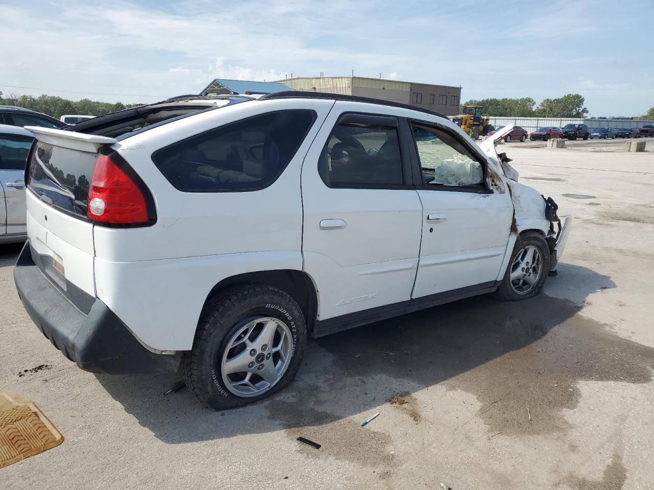 2003 Pontiac Aztek White vin: 3G7DA03E53S597664