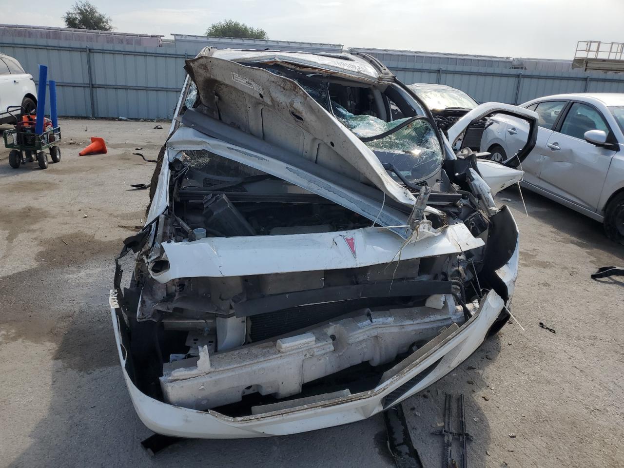 2003 Pontiac Aztek White vin: 3G7DA03E53S597664