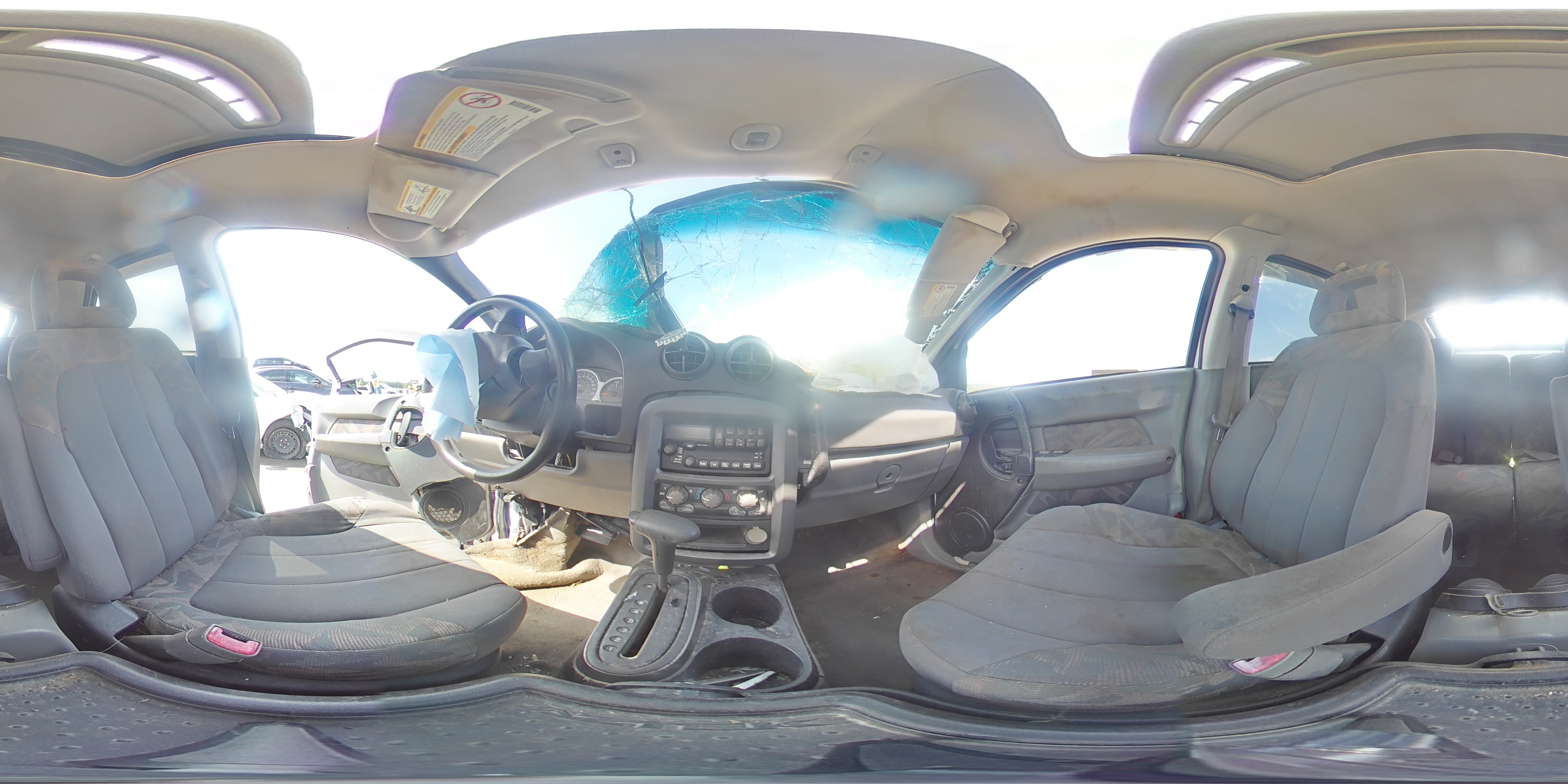 2003 Pontiac Aztek White vin: 3G7DA03E53S597664
