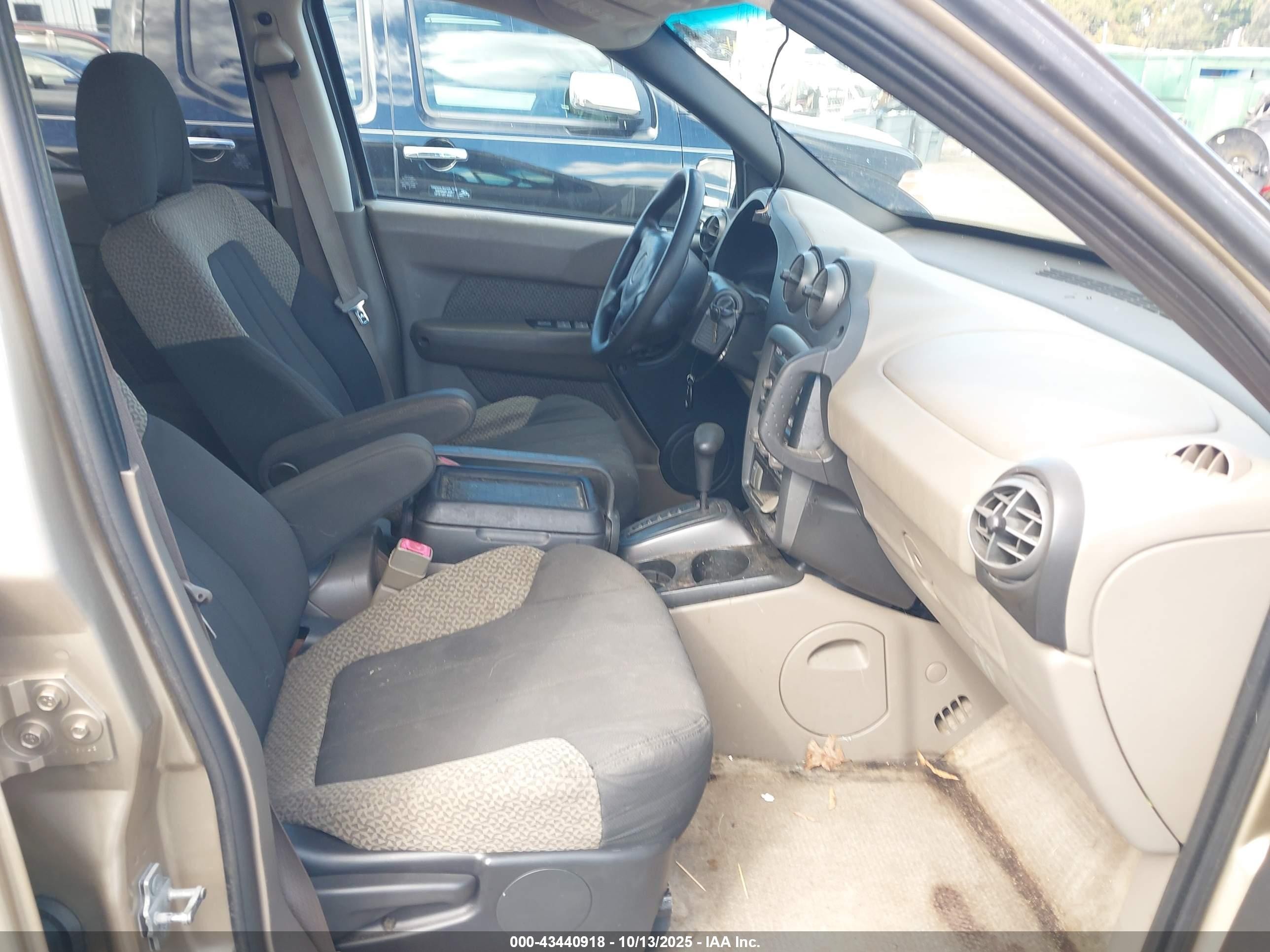 2005 Pontiac Aztek   Gold vin: 3G7DA03E55S536947