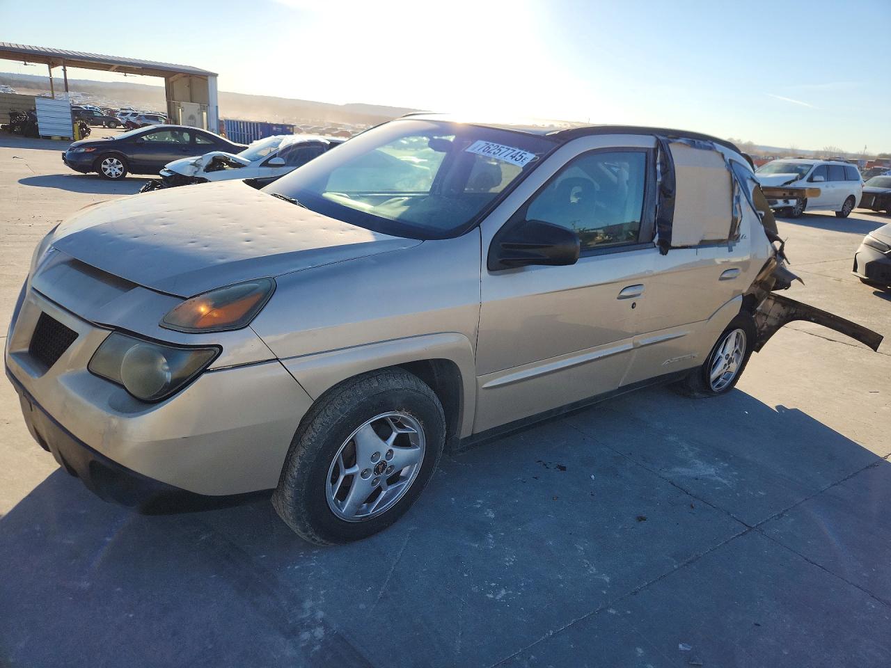 2003 Pontiac Aztek Желто-коричневый vin: 3G7DA03E73S501243