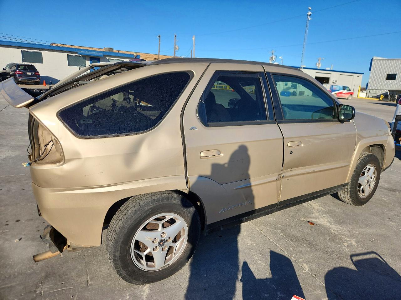 2003 Pontiac Aztek Tan vin: 3G7DA03E73S501243