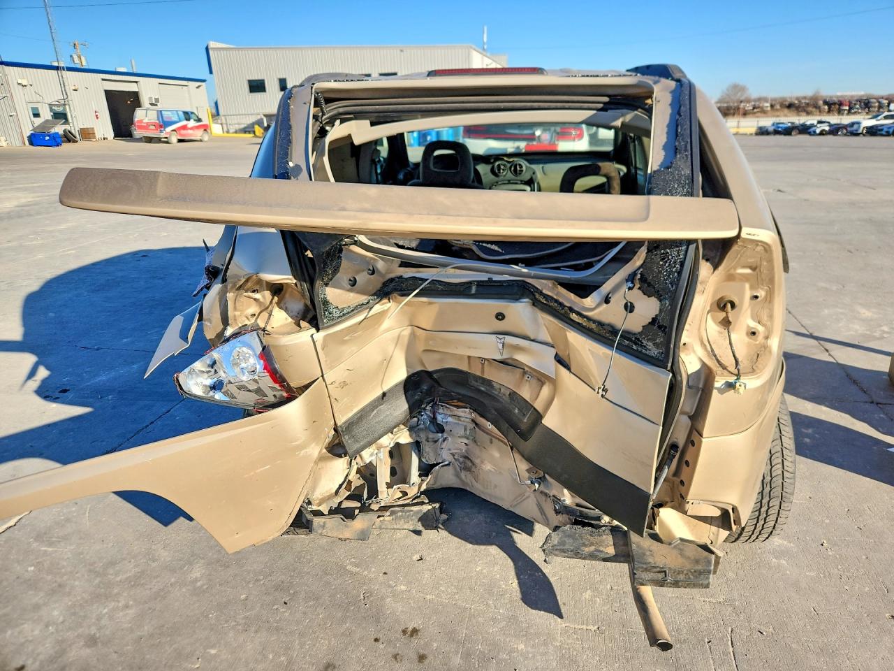 2003 Pontiac Aztek Tan vin: 3G7DA03E73S501243