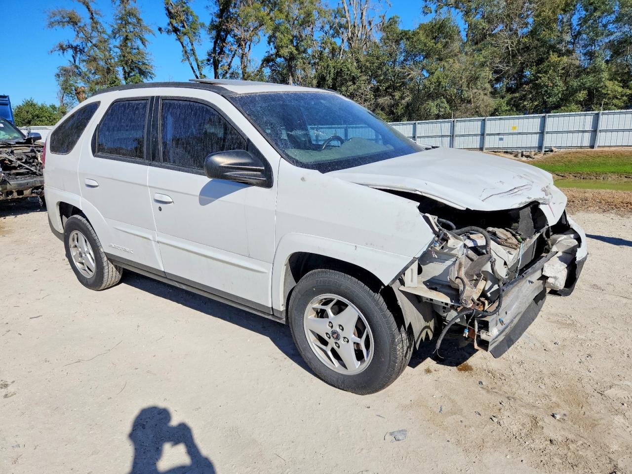 2003 Pontiac Aztek Белый vin: 3G7DA03E73S531780