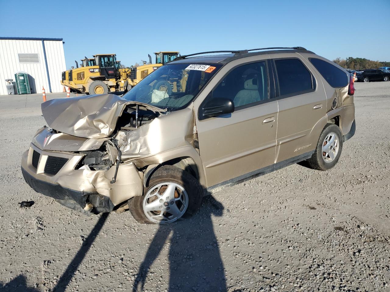 2005 Pontiac Aztek Beige vin: 3G7DA03E75S540675