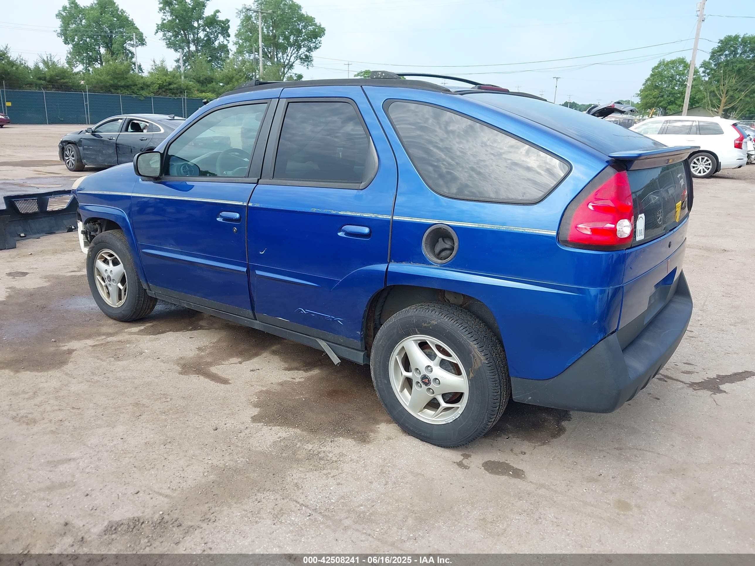 2003 Pontiac Aztek   Синий vin: 3G7DA03E83S569552