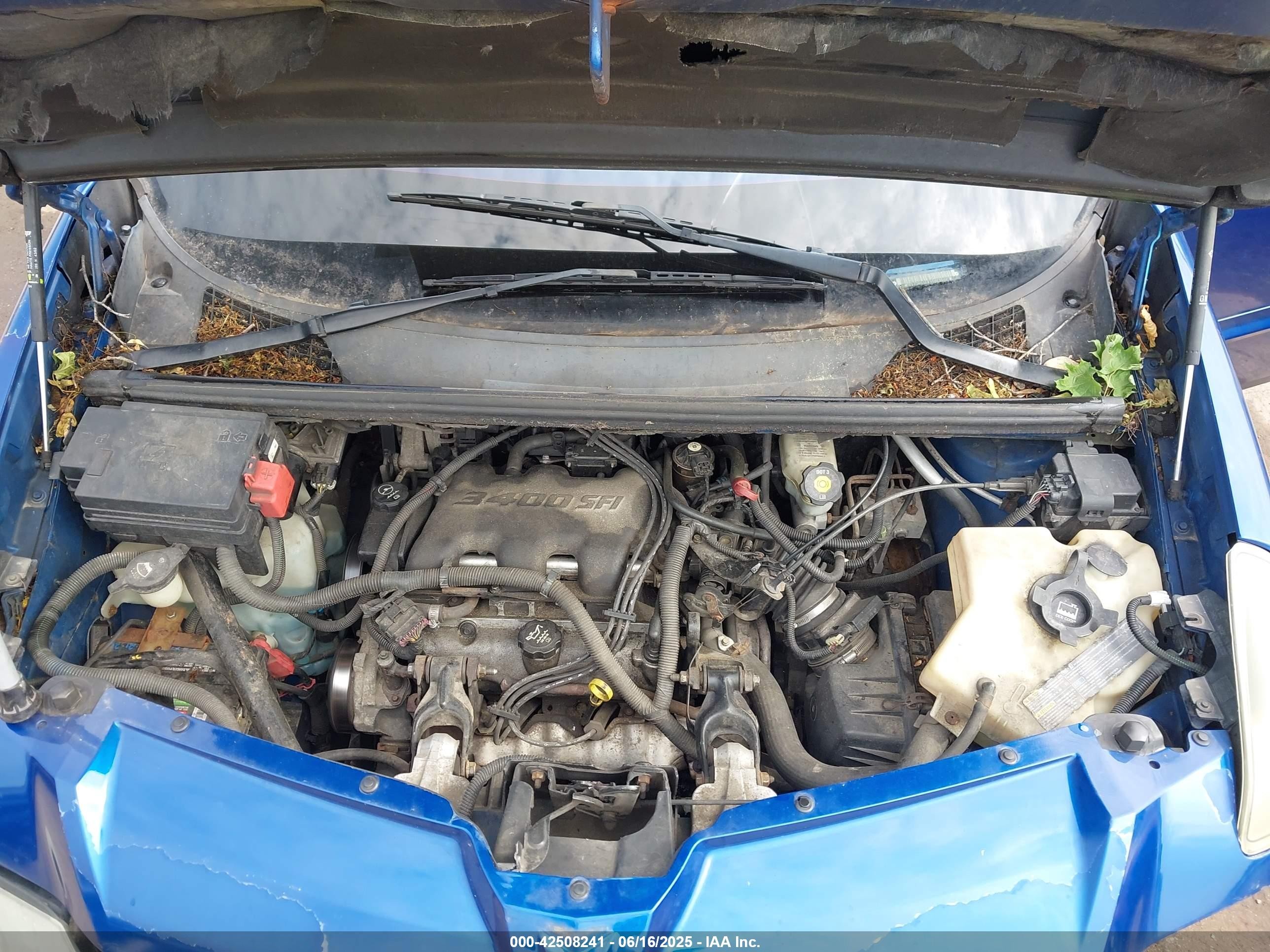 2003 Pontiac Aztek   Синий vin: 3G7DA03E83S569552