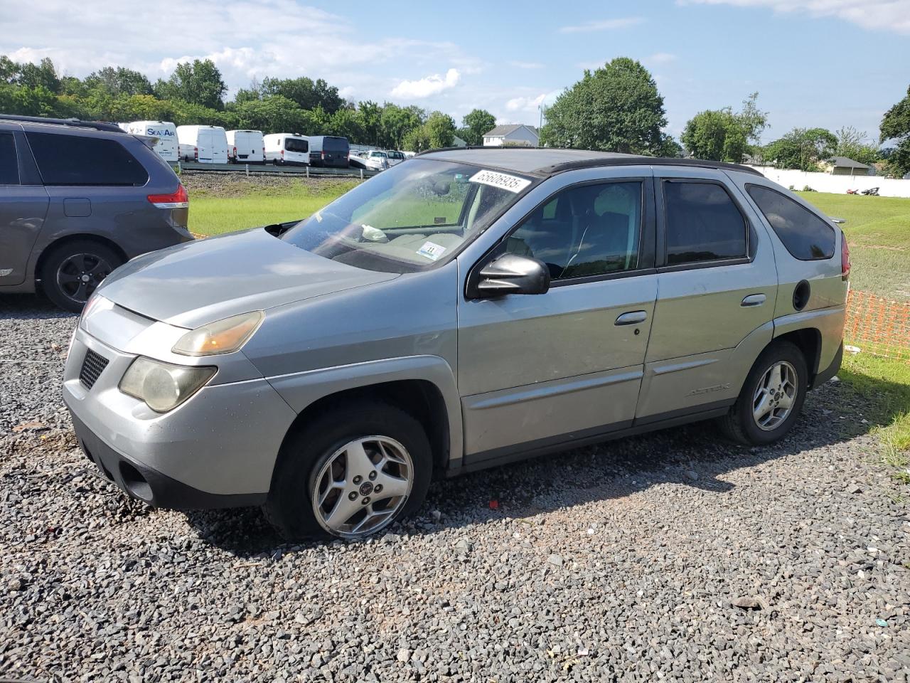 2003 Pontiac Aztek    Silver vin: 3G7DA03E83S574945