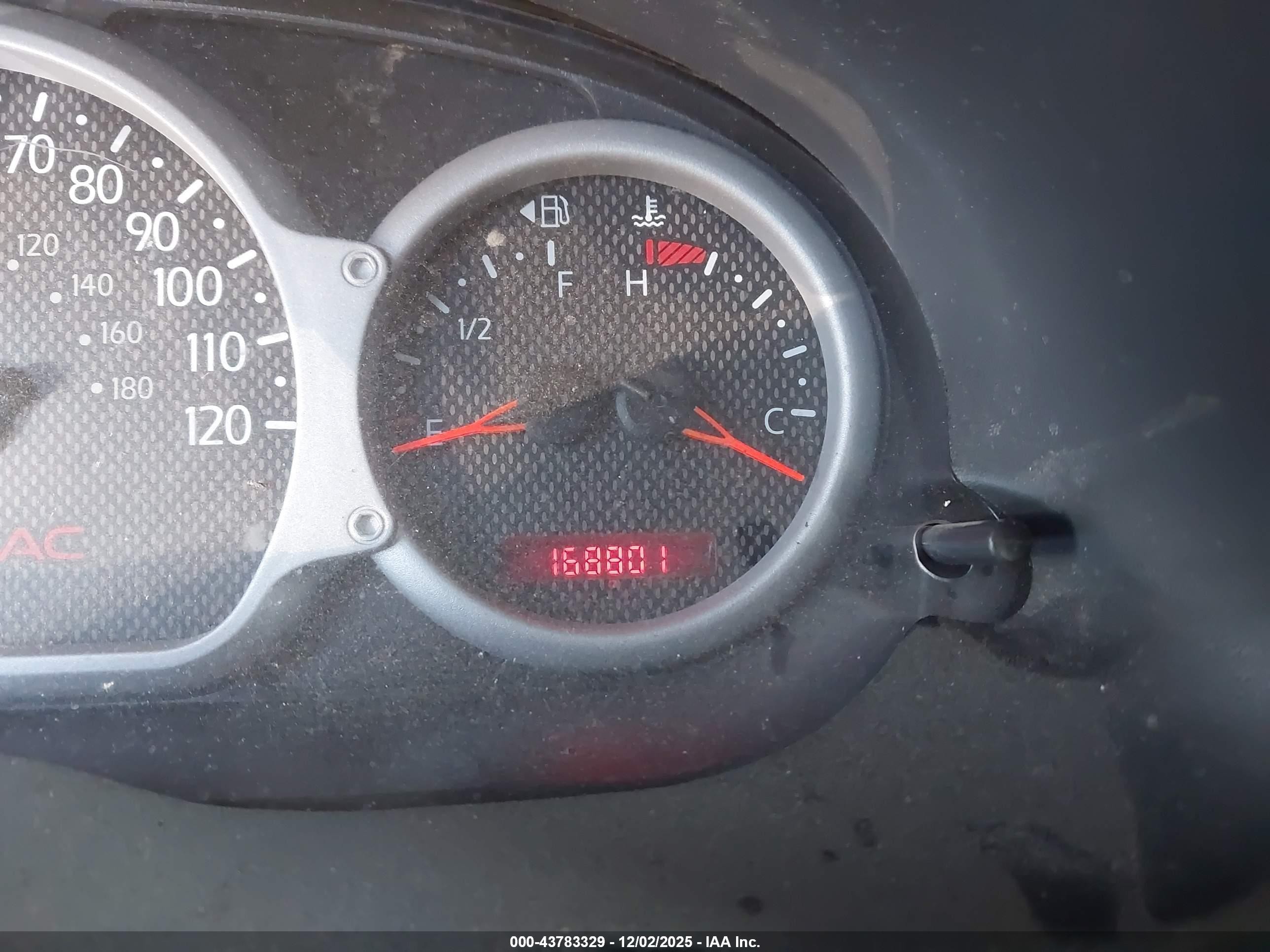 2005 Pontiac Aztek   Orange vin: 3G7DA03E85S506602