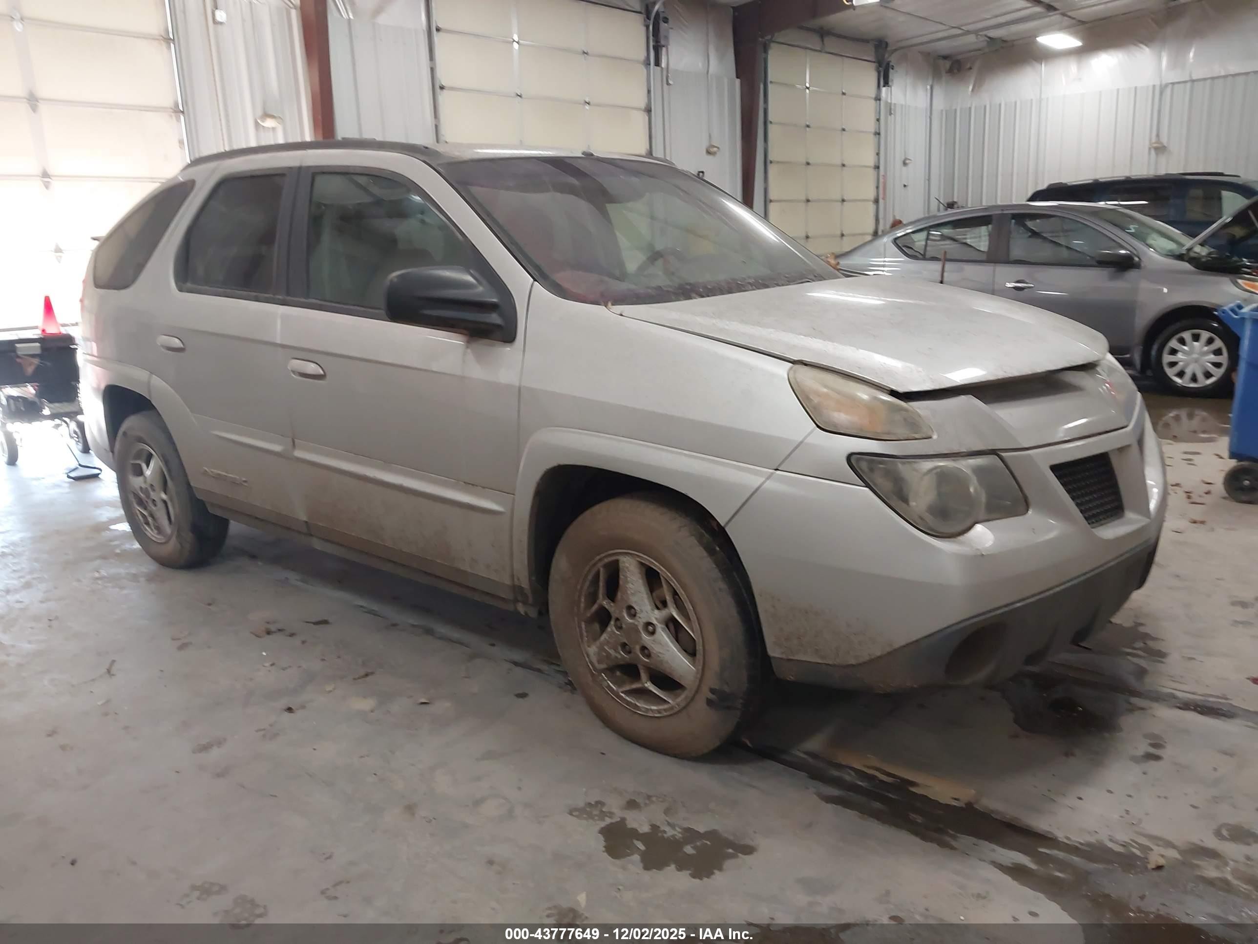 2005 Pontiac Aztek   Silver vin: 3G7DA03E85S521780