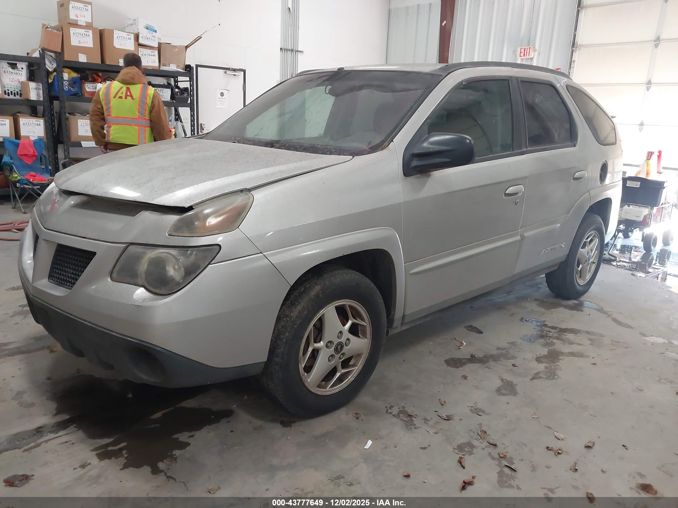 2005 Pontiac Aztek   Silver vin: 3G7DA03E85S521780