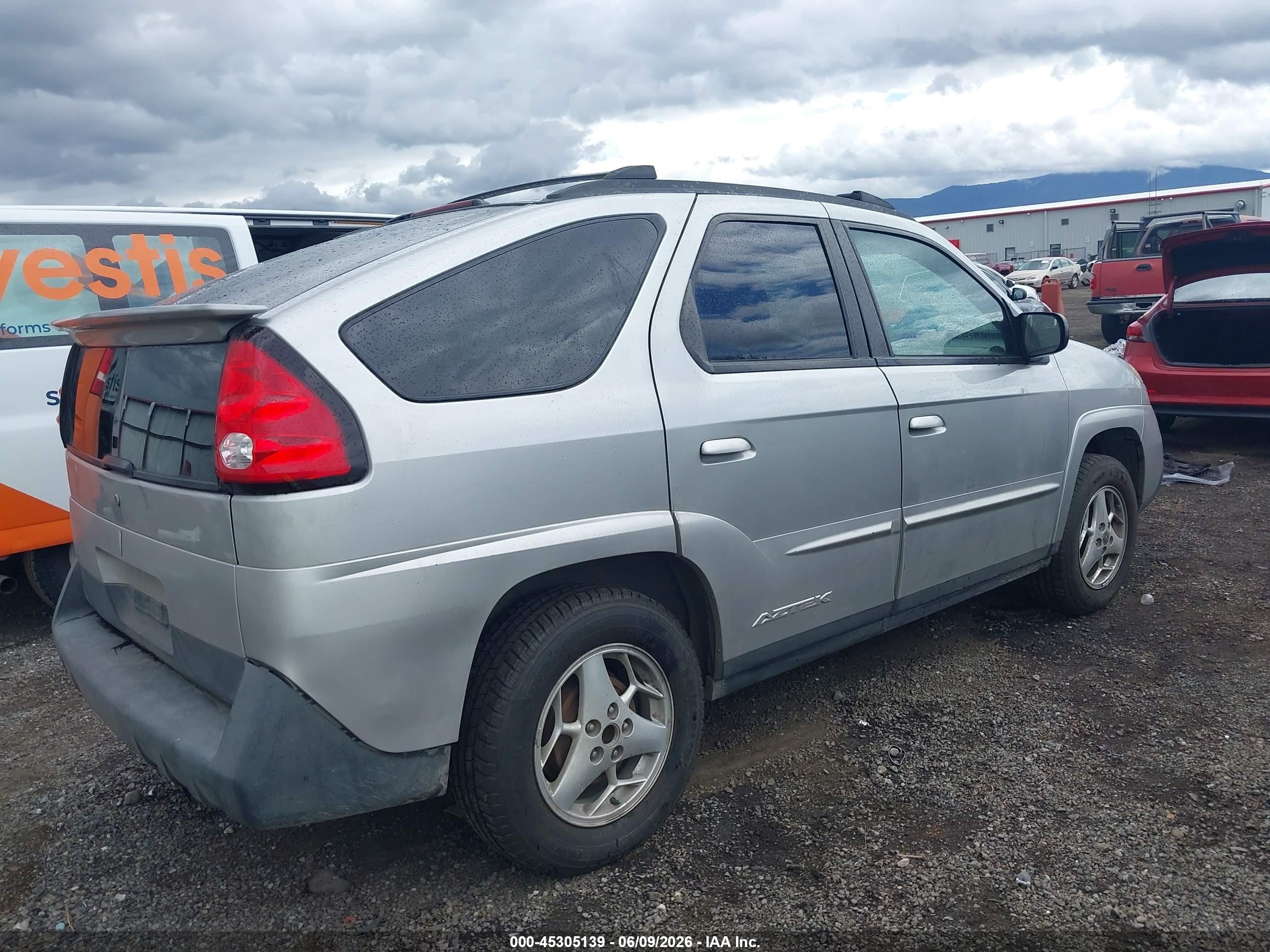 2005 Pontiac Aztek   Серебряный vin: 3G7DA03E85S526719