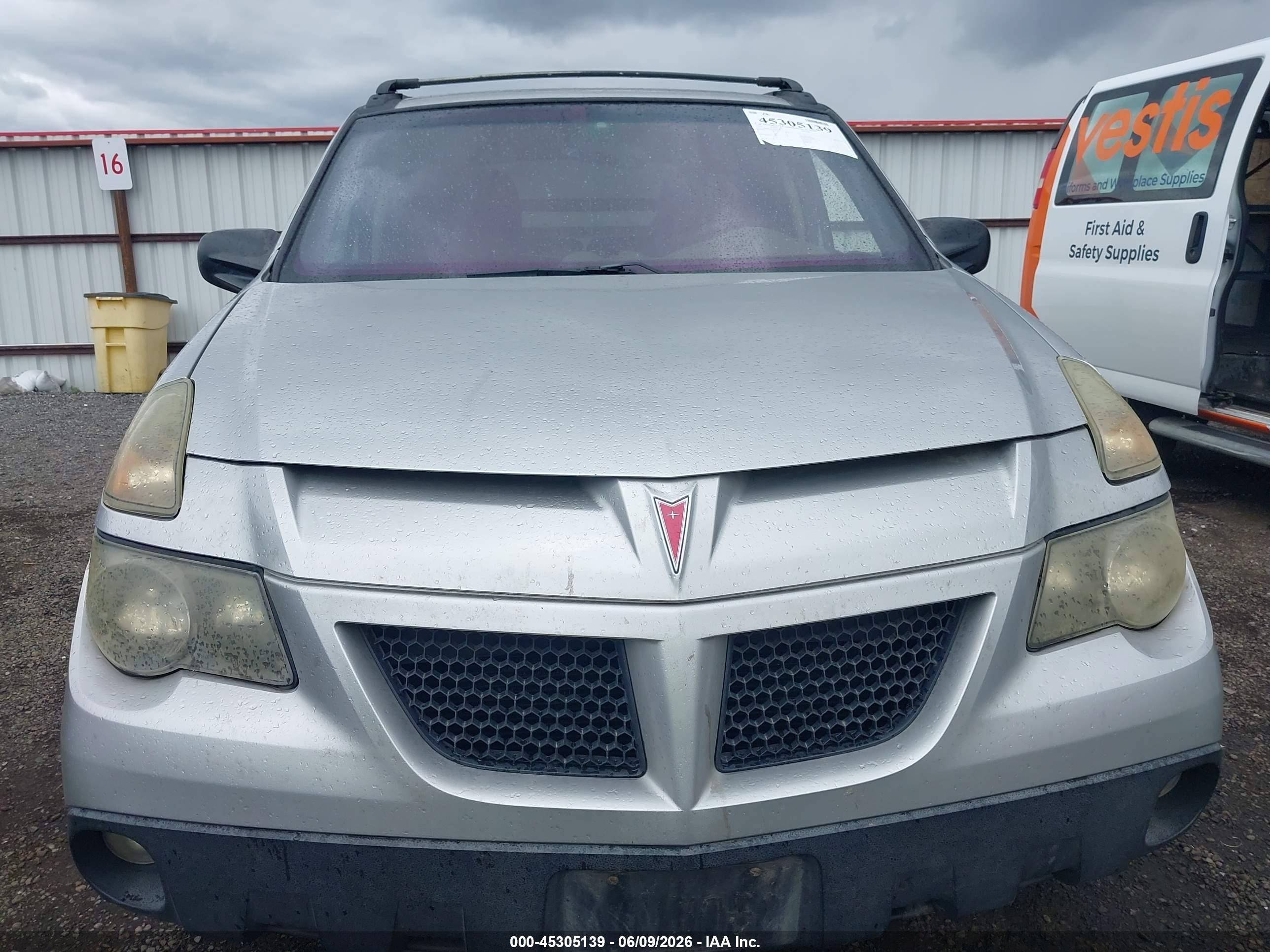 2005 Pontiac Aztek   Серебряный vin: 3G7DA03E85S526719