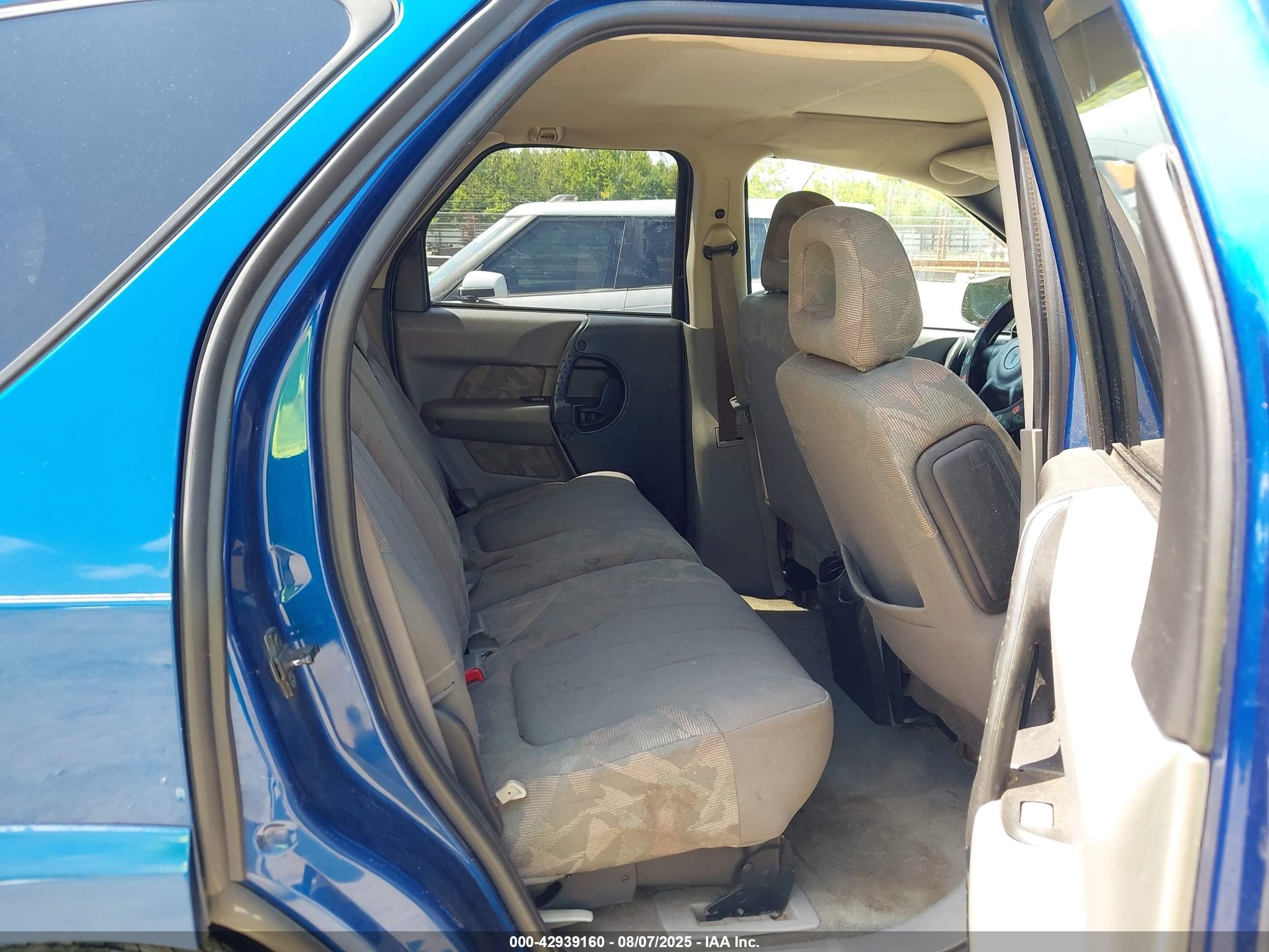 2003 Pontiac Aztek   Синий vin: 3G7DA03E93S508808