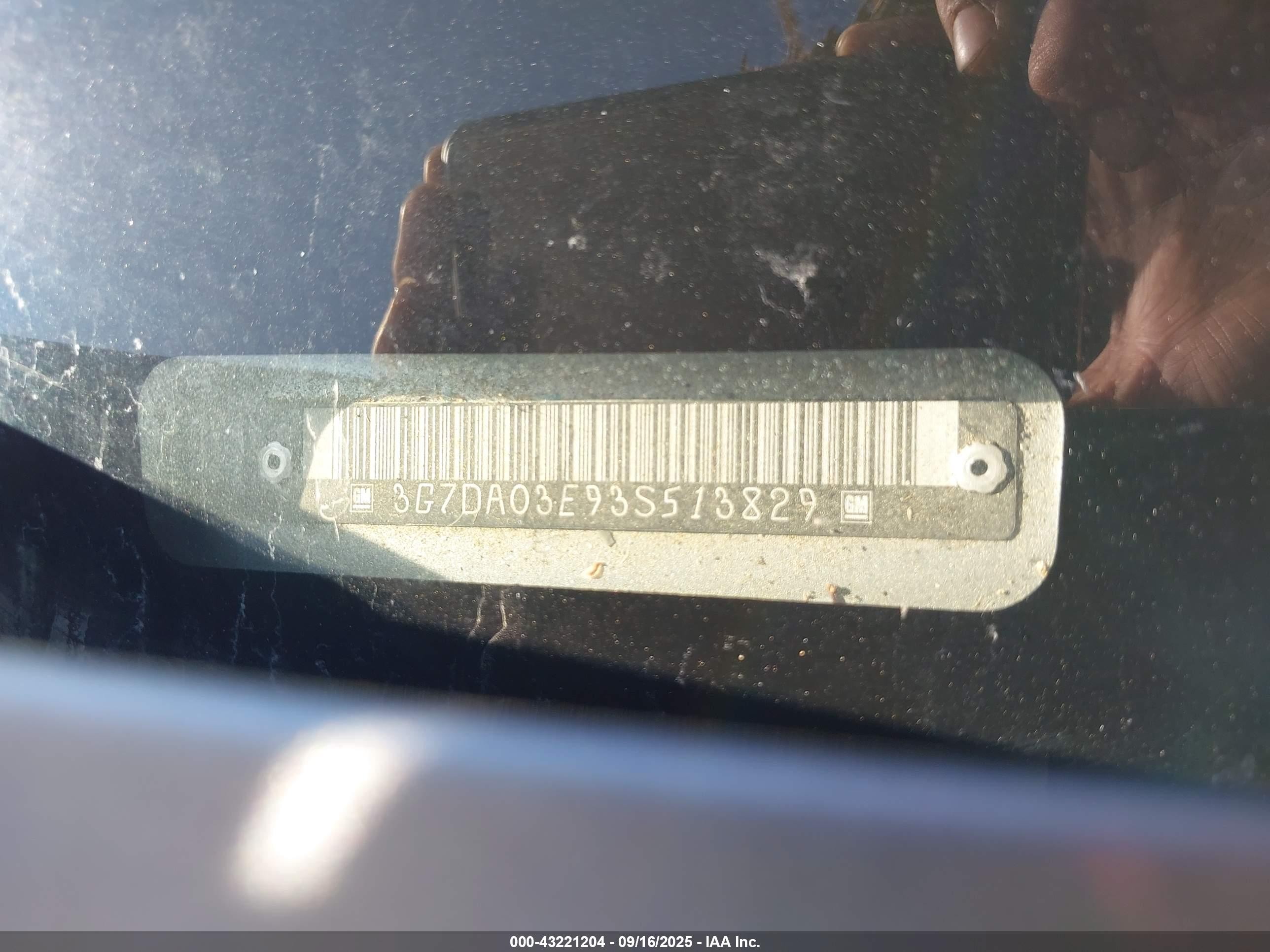 2003 Pontiac Aztek   Silver vin: 3G7DA03E93S513829