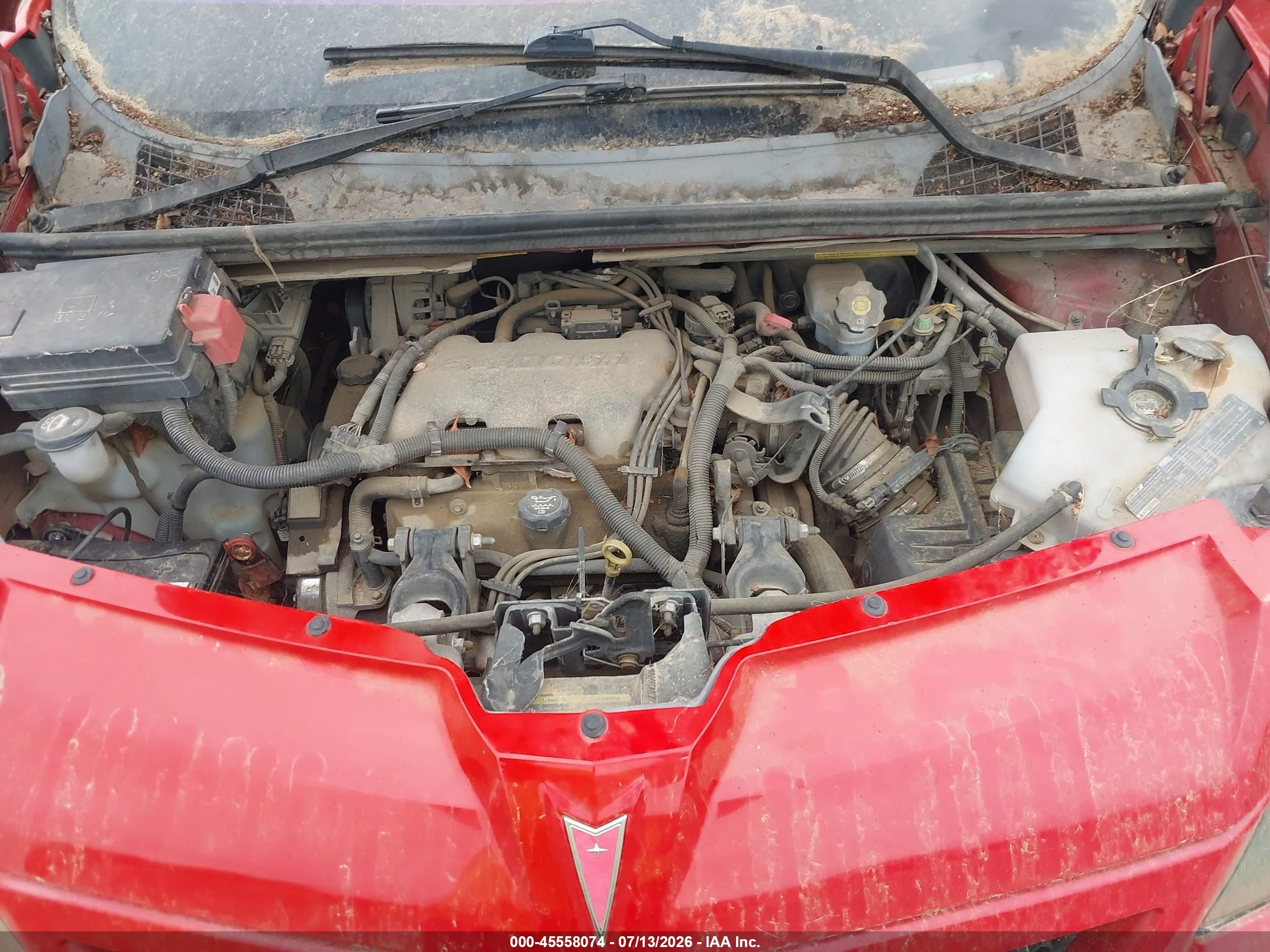 2004 Pontiac Aztek   Red vin: 3G7DA03E94S507160