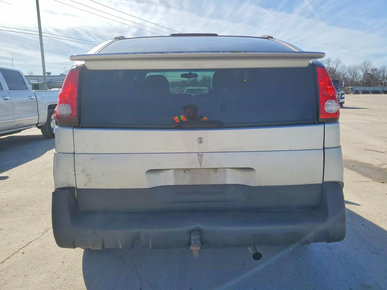 2005 Pontiac Aztek Silver vin: 3G7DA03E95S522520