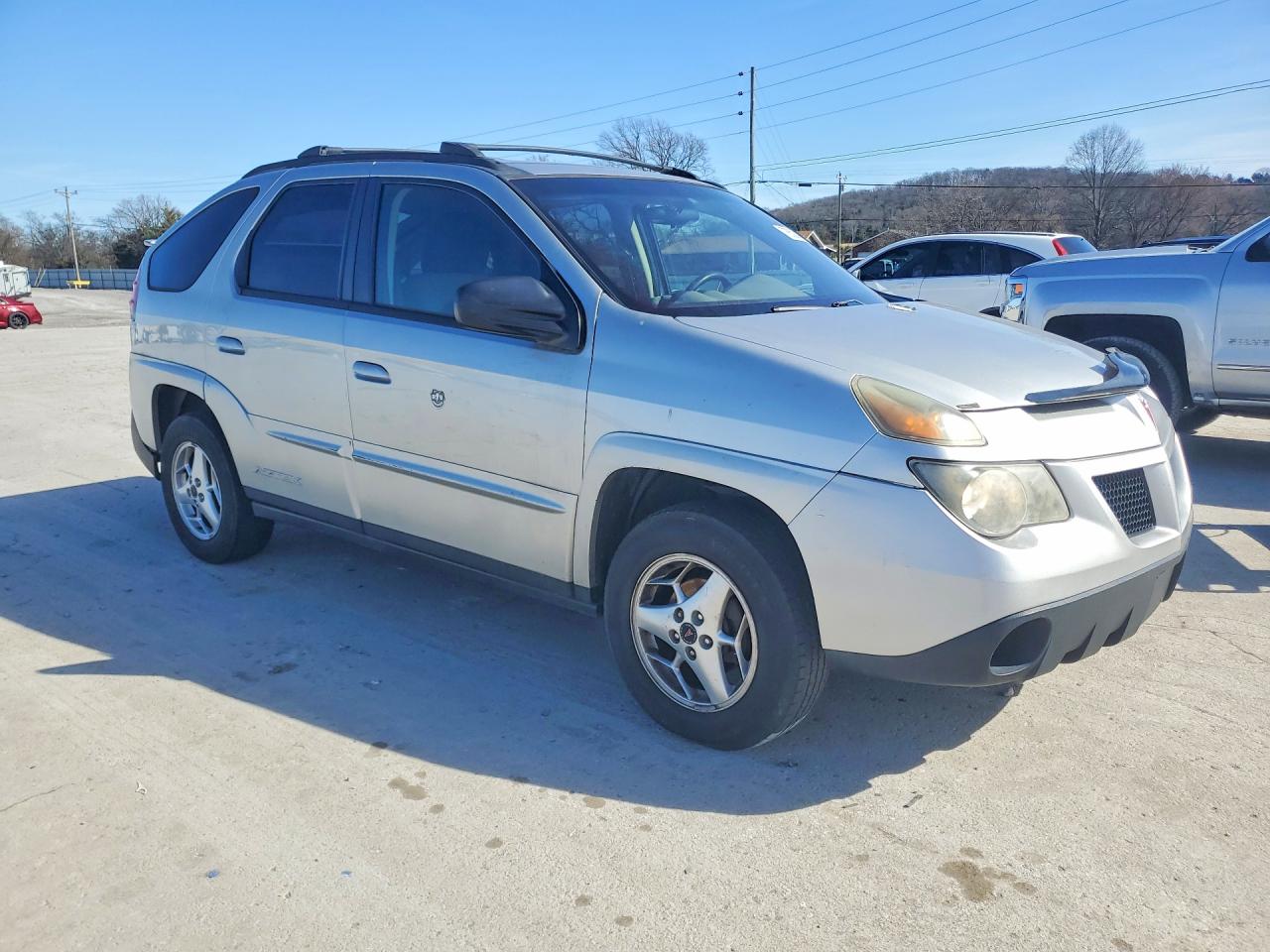 2005 Pontiac Aztek Silver vin: 3G7DA03E95S522520