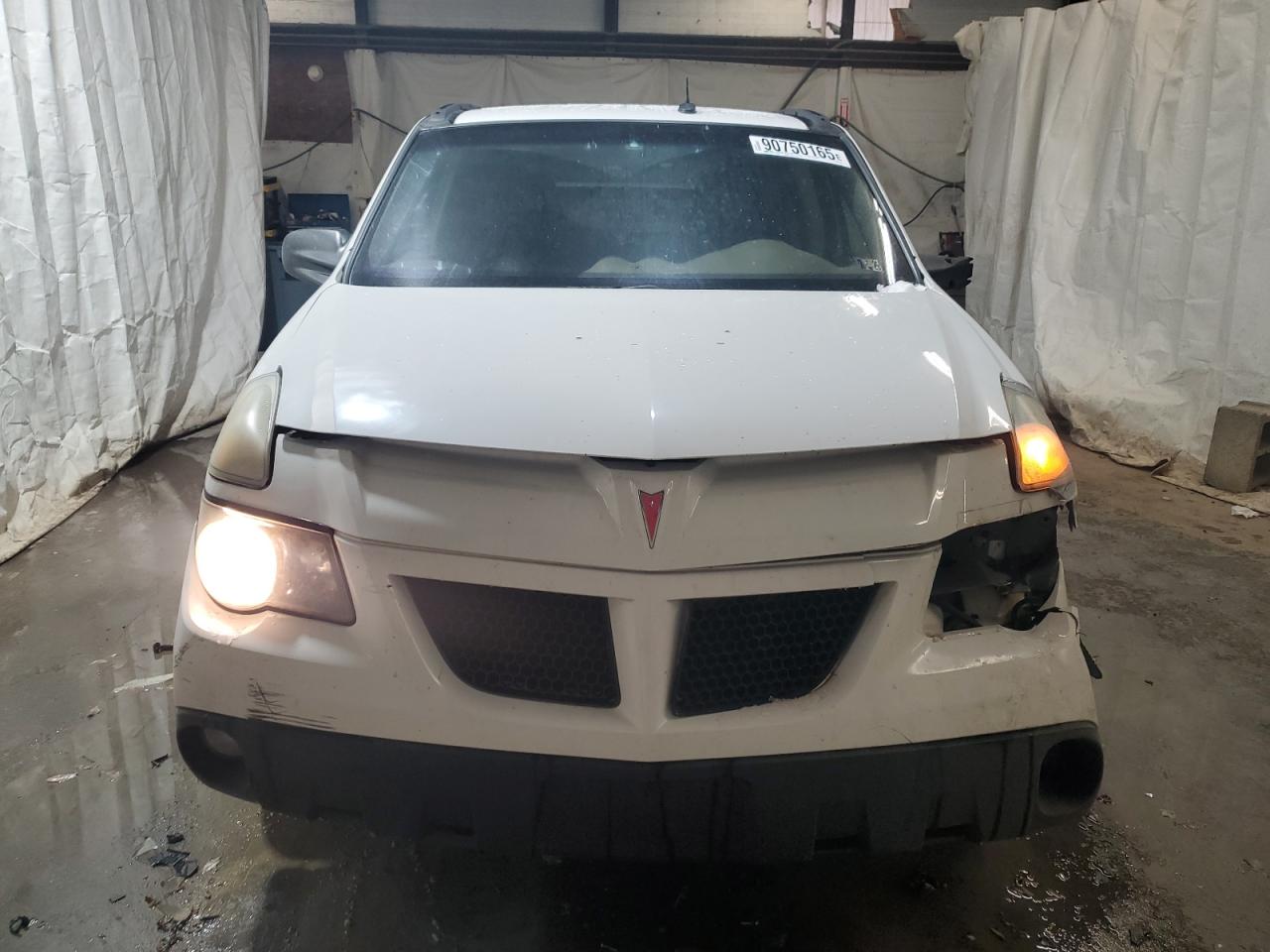 2003 Pontiac Aztek White vin: 3G7DA03EX3S577202