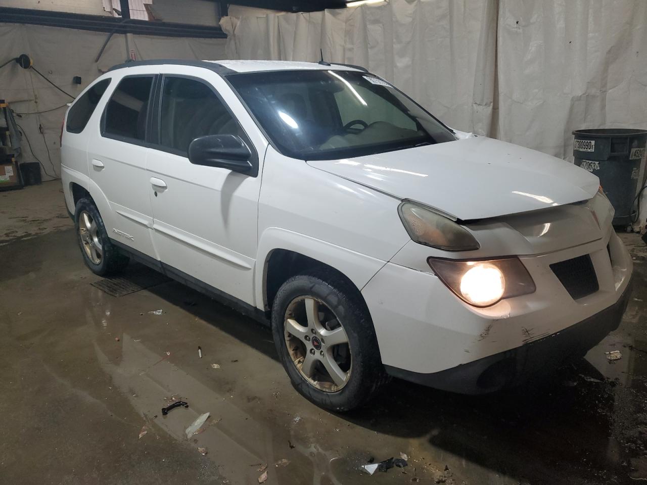2003 Pontiac Aztek White vin: 3G7DA03EX3S577202