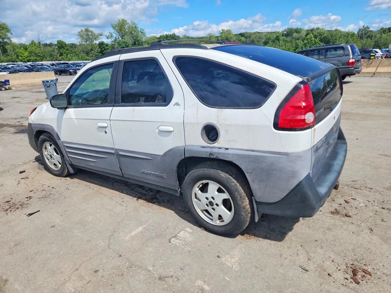 2001 Pontiac Aztek White vin: 3G7DB03E01S538645