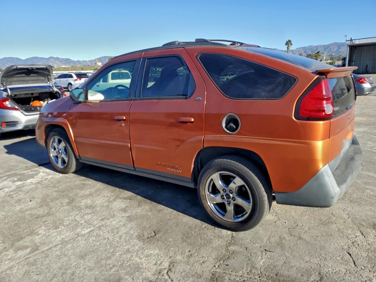 2005 Pontiac Aztek Orange vin: 3G7DB03E35S533316