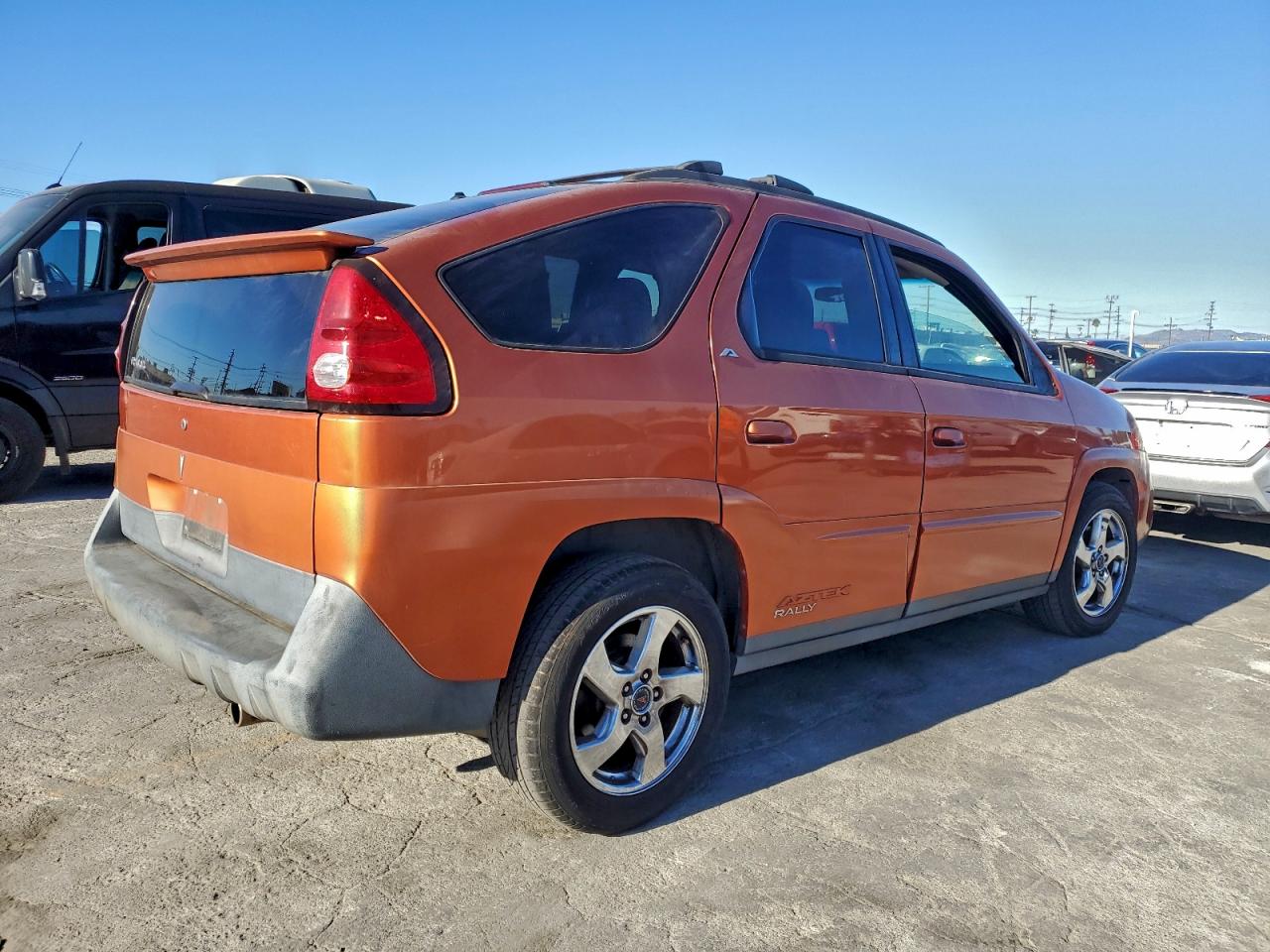 2005 Pontiac Aztek Orange vin: 3G7DB03E35S533316