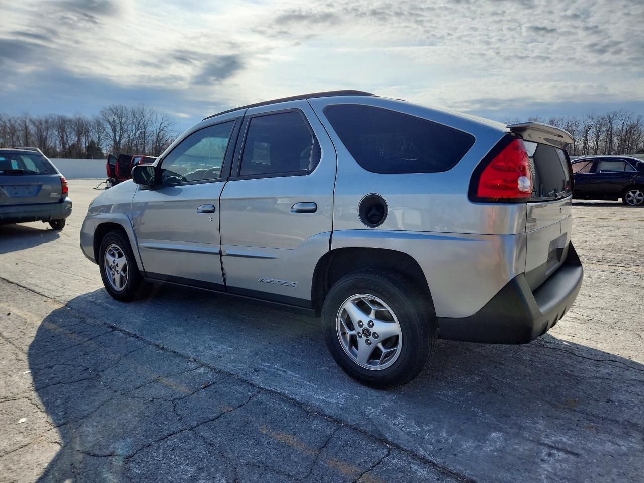 2004 Pontiac Aztek Silver vin: 3G7DB03E74S593033