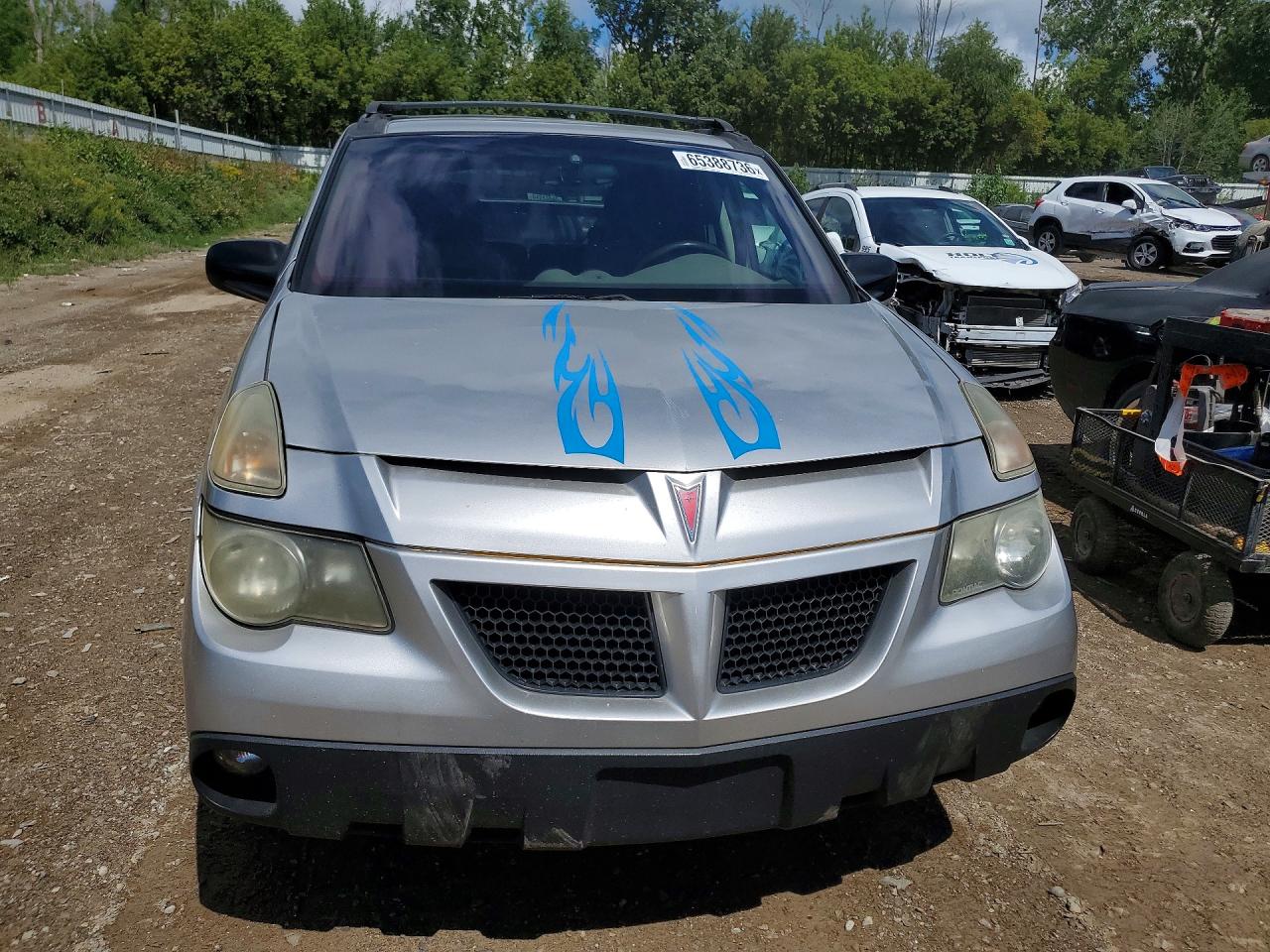 2005 Pontiac Aztek Серый vin: 3G7DB03E75S532119