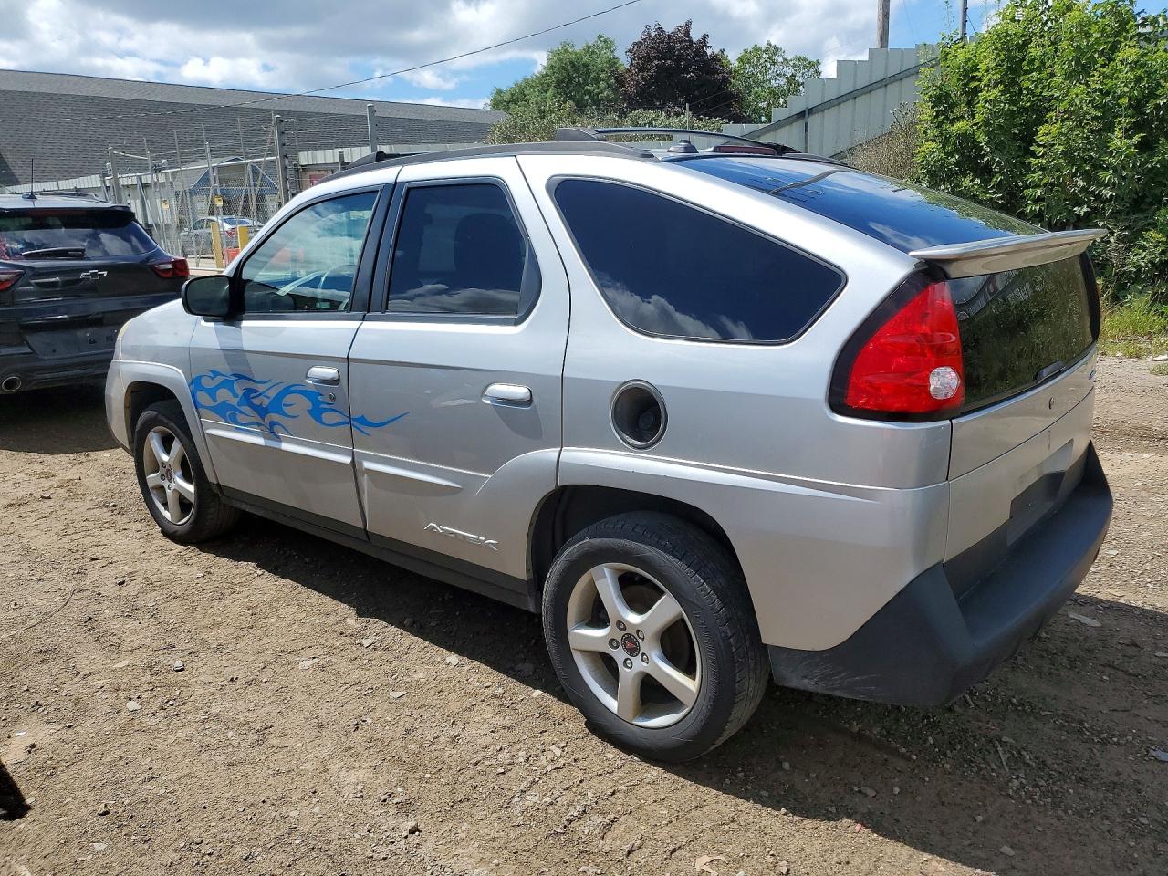 2005 Pontiac Aztek Серый vin: 3G7DB03E75S532119