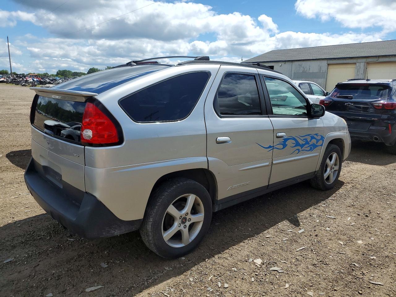 2005 Pontiac Aztek Серый vin: 3G7DB03E75S532119