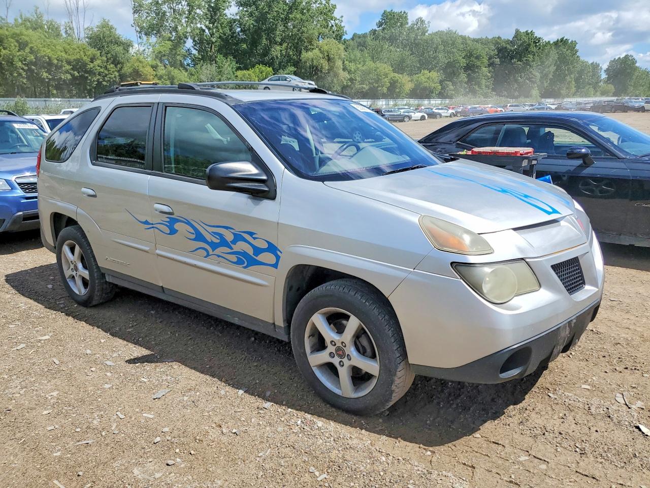 2005 Pontiac Aztek Серый vin: 3G7DB03E75S532119