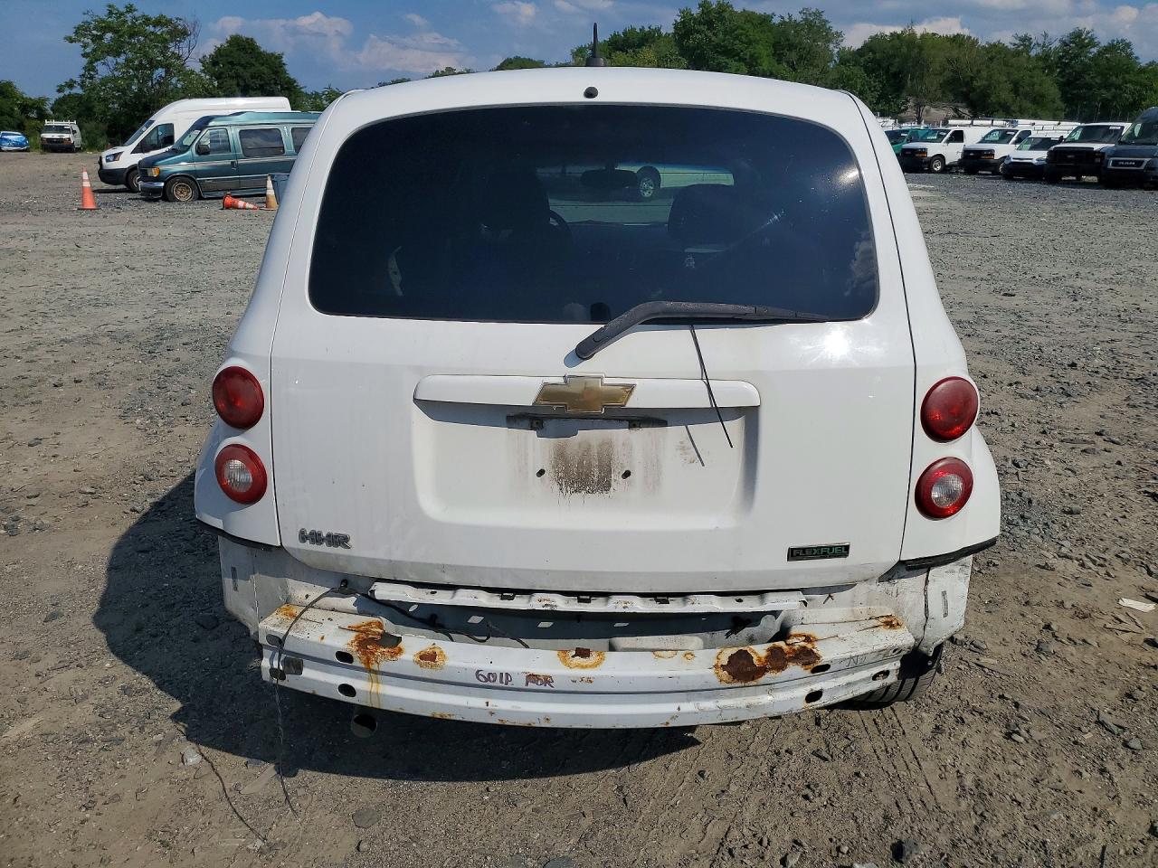2011 Chevrolet Hhr Panel Ls White vin: 3GCAAAFW3BS610683