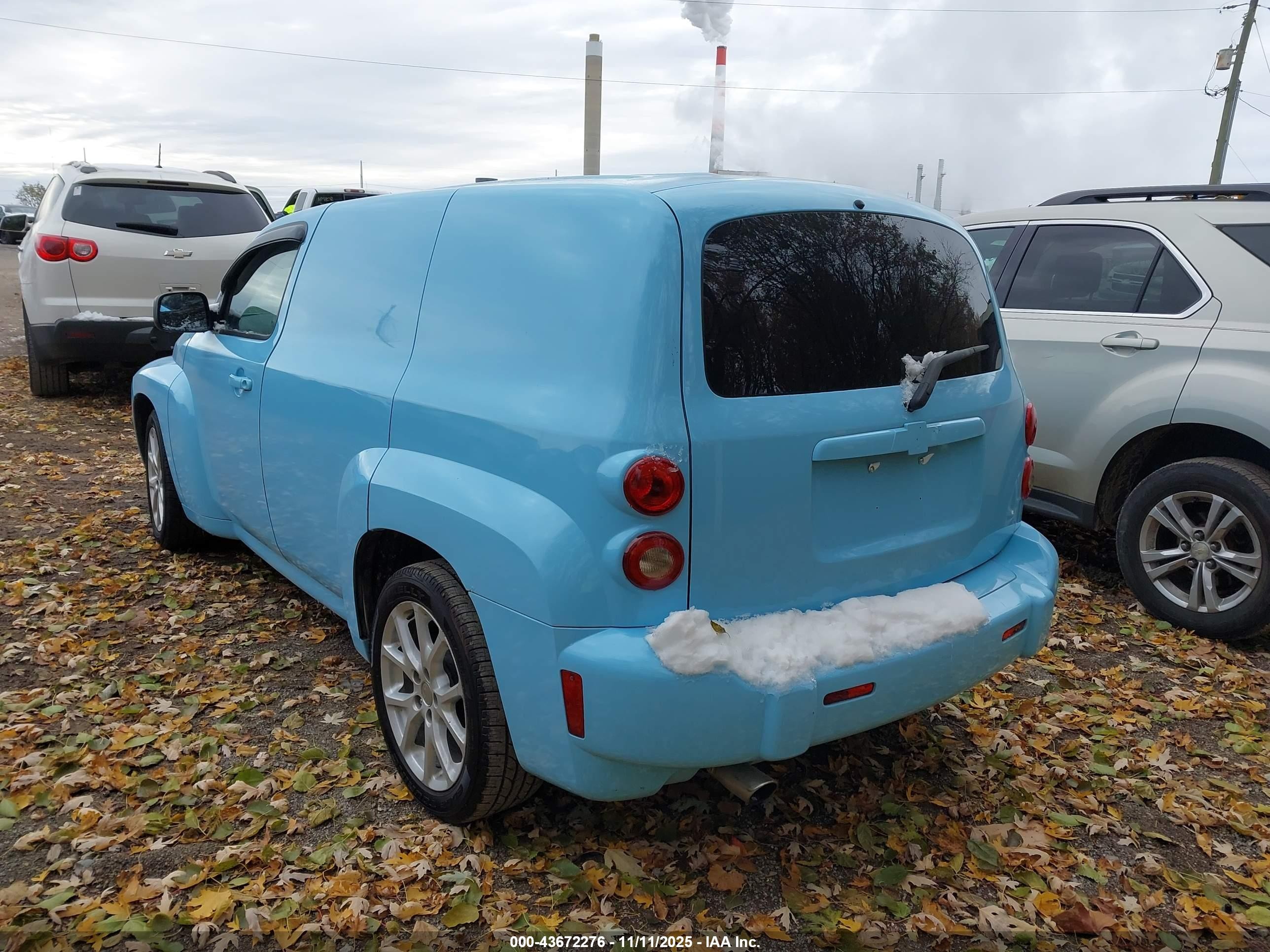 2011 Chevrolet Hhr Panel Ls Blue vin: 3GCAAAFW8BS639113