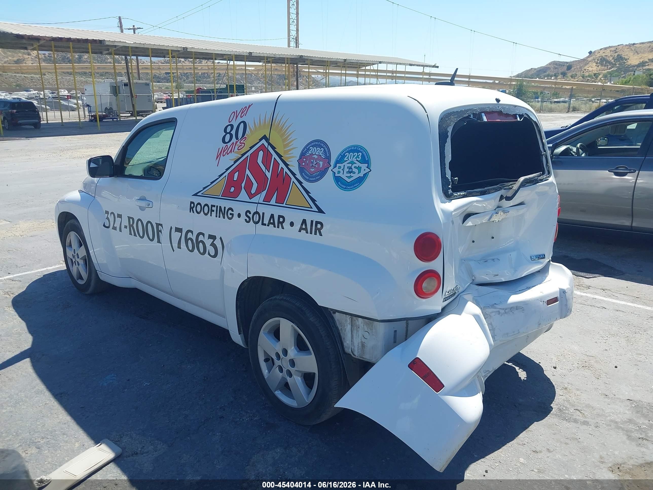 2010 Chevrolet Hhr Panel Lt White vin: 3GCAABDB5AS563368