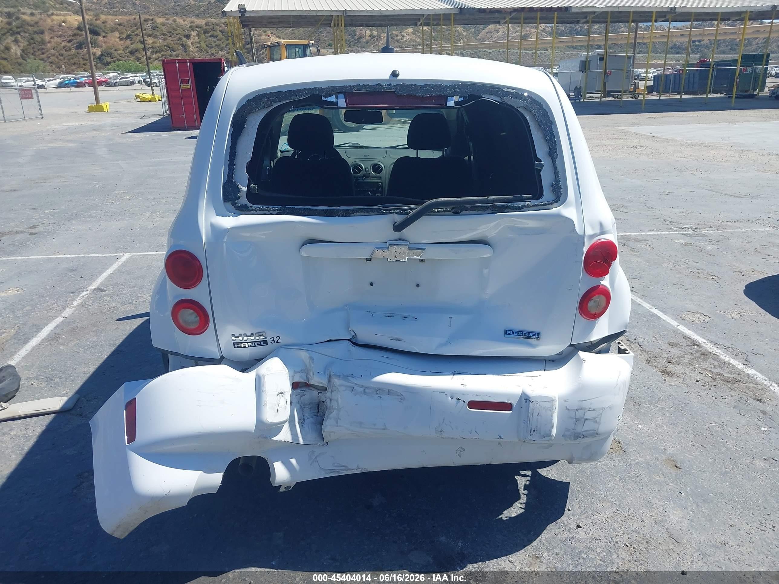 2010 Chevrolet Hhr Panel Lt White vin: 3GCAABDB5AS563368