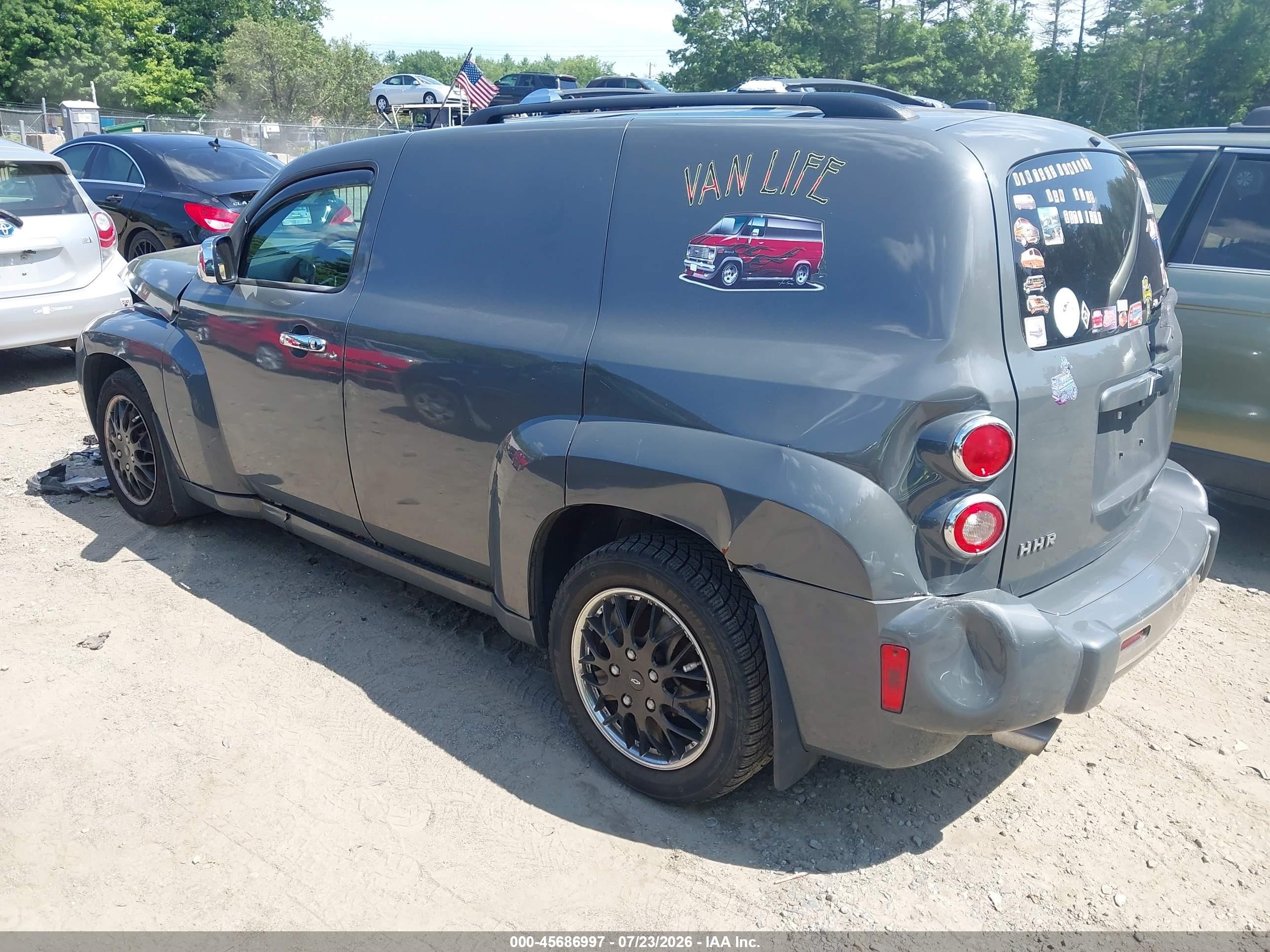 2008 Chevrolet Hhr Panel Lt Gray vin: 3GCCA05PX8S663080