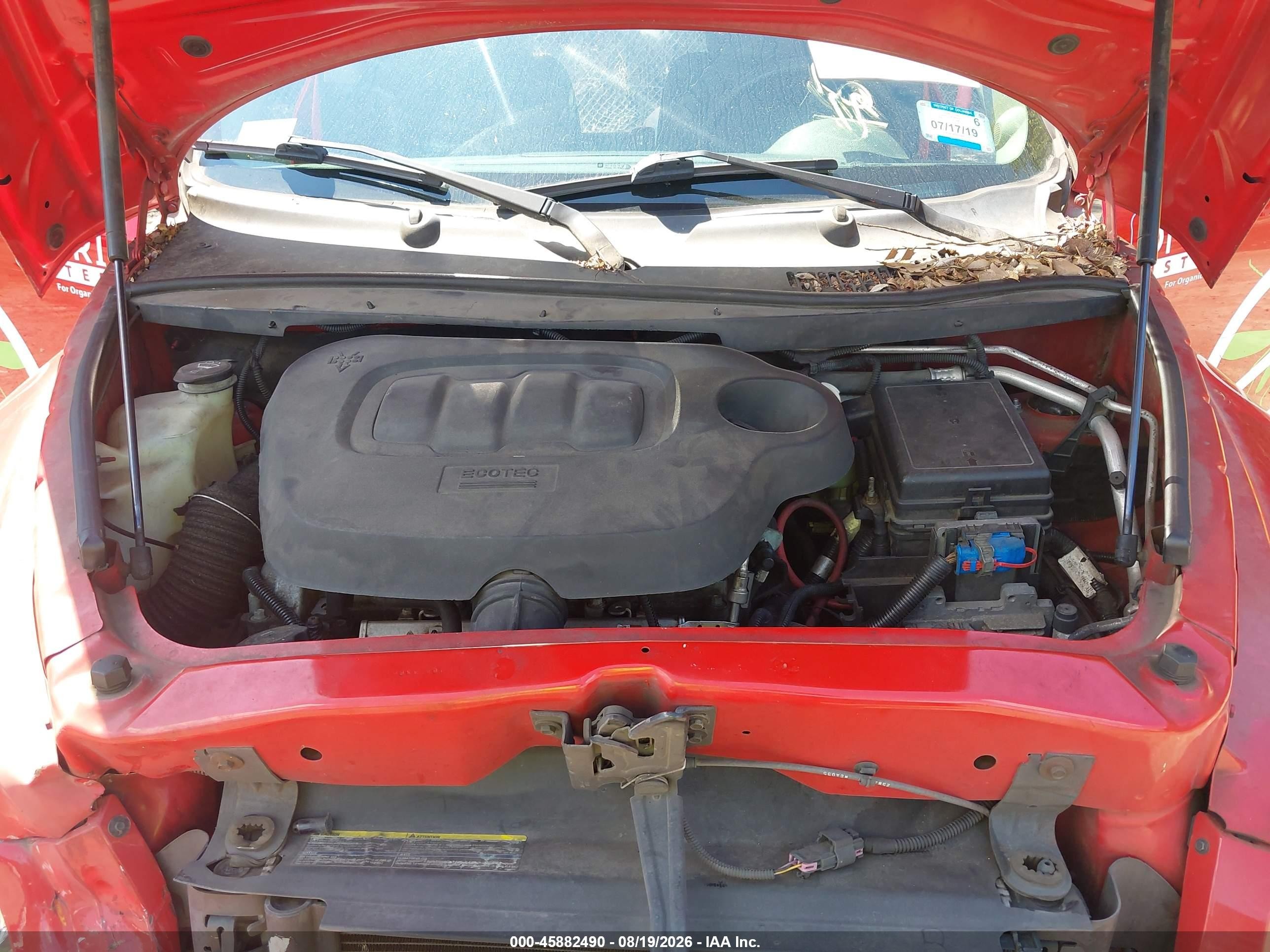 2009 Chevrolet Hhr Panel Ls Красный vin: 3GCCA85B19S613642