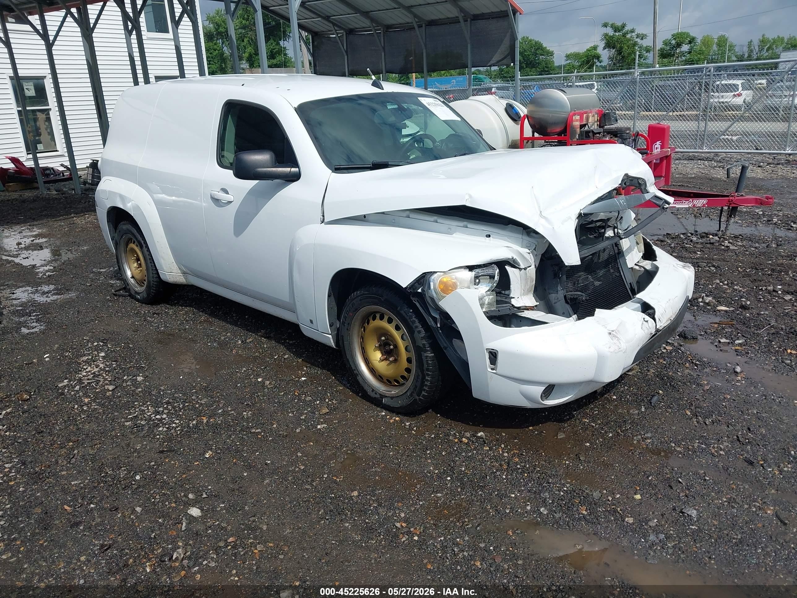 2009 Chevrolet Hhr Panel Ls White vin: 3GCCA85B59S612851