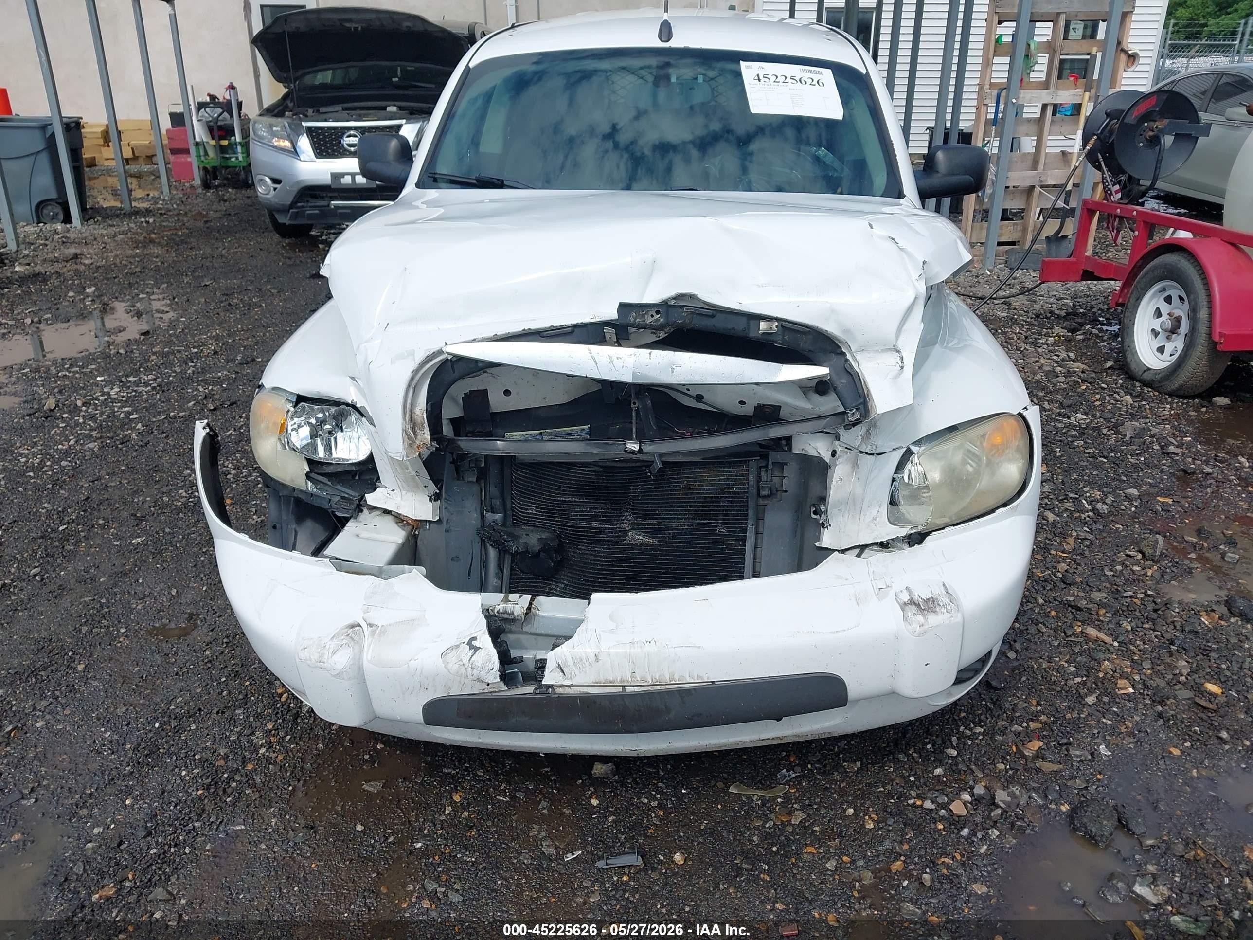 2009 Chevrolet Hhr Panel Ls White vin: 3GCCA85B59S612851