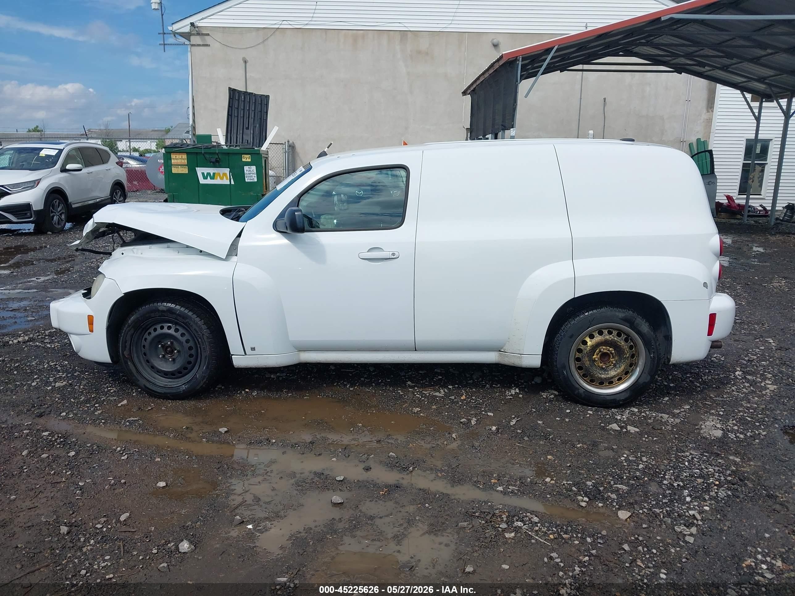 2009 Chevrolet Hhr Panel Ls White vin: 3GCCA85B59S612851